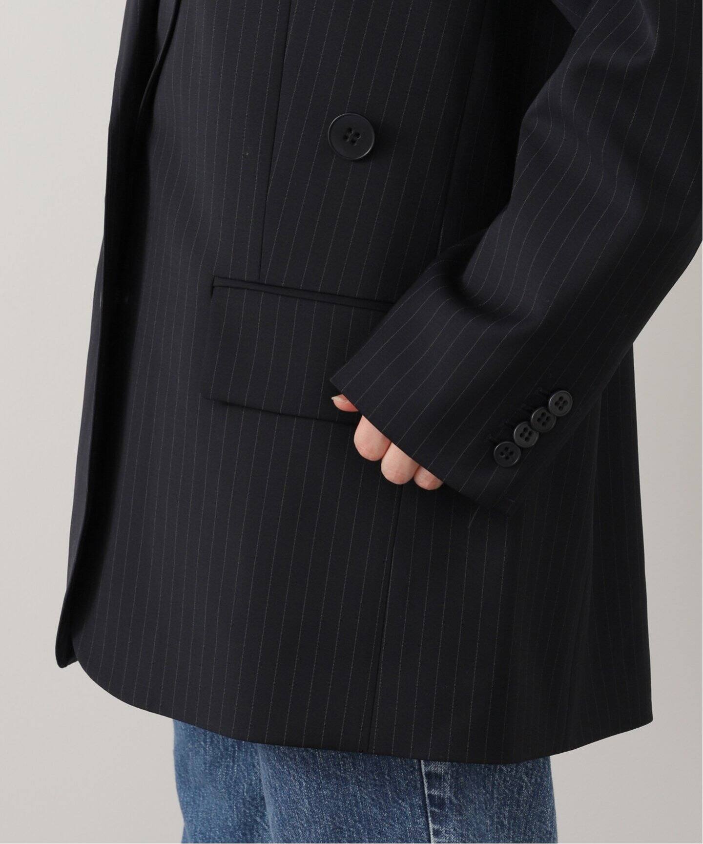 TIBI/ティビ】 PINSTRIPE BLAZER（その他ジャケット・スーツ）｜L