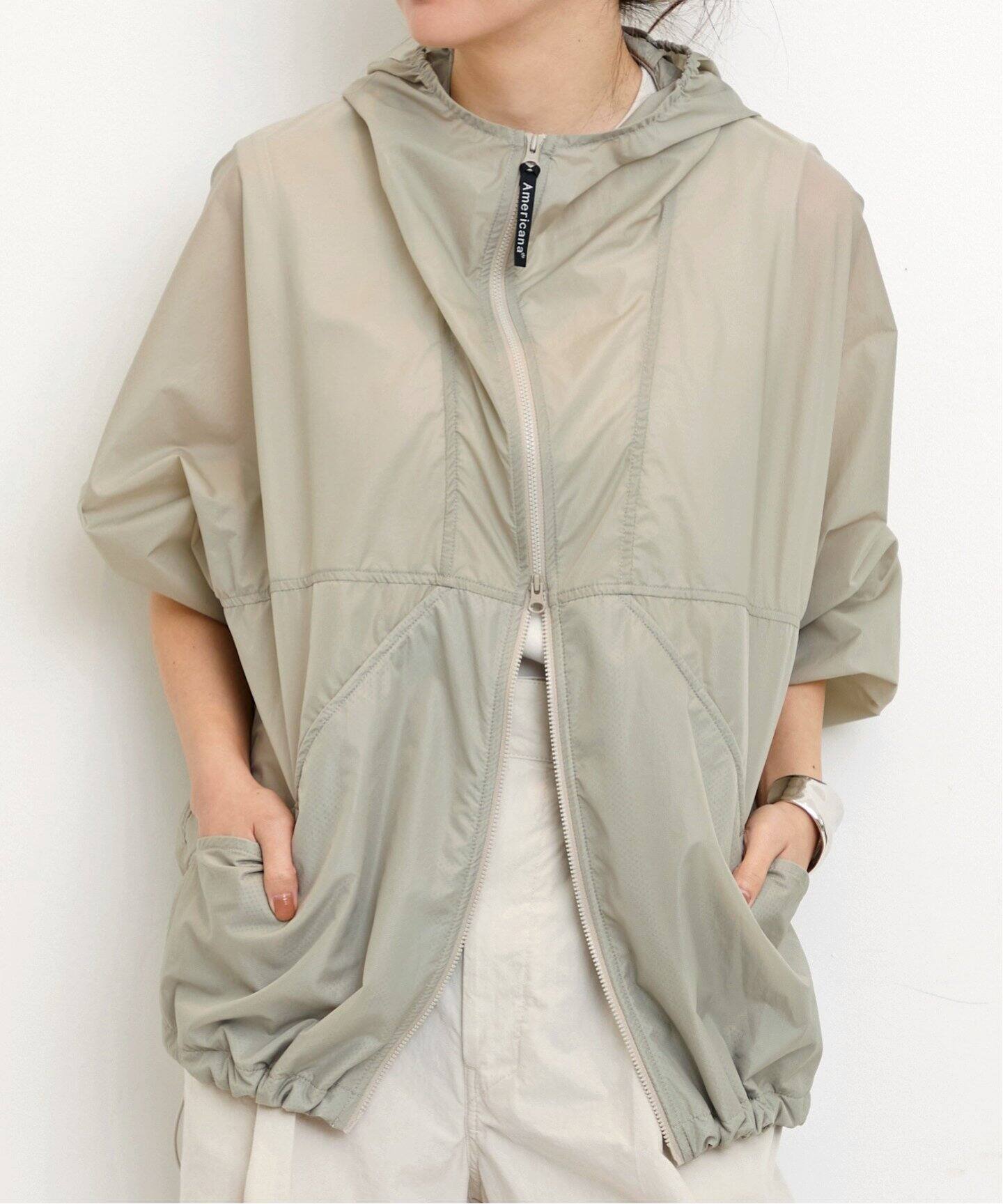 AMERICANA/アメリカーナ】 Nylon Jacket（ナイロンジャケット）｜L  