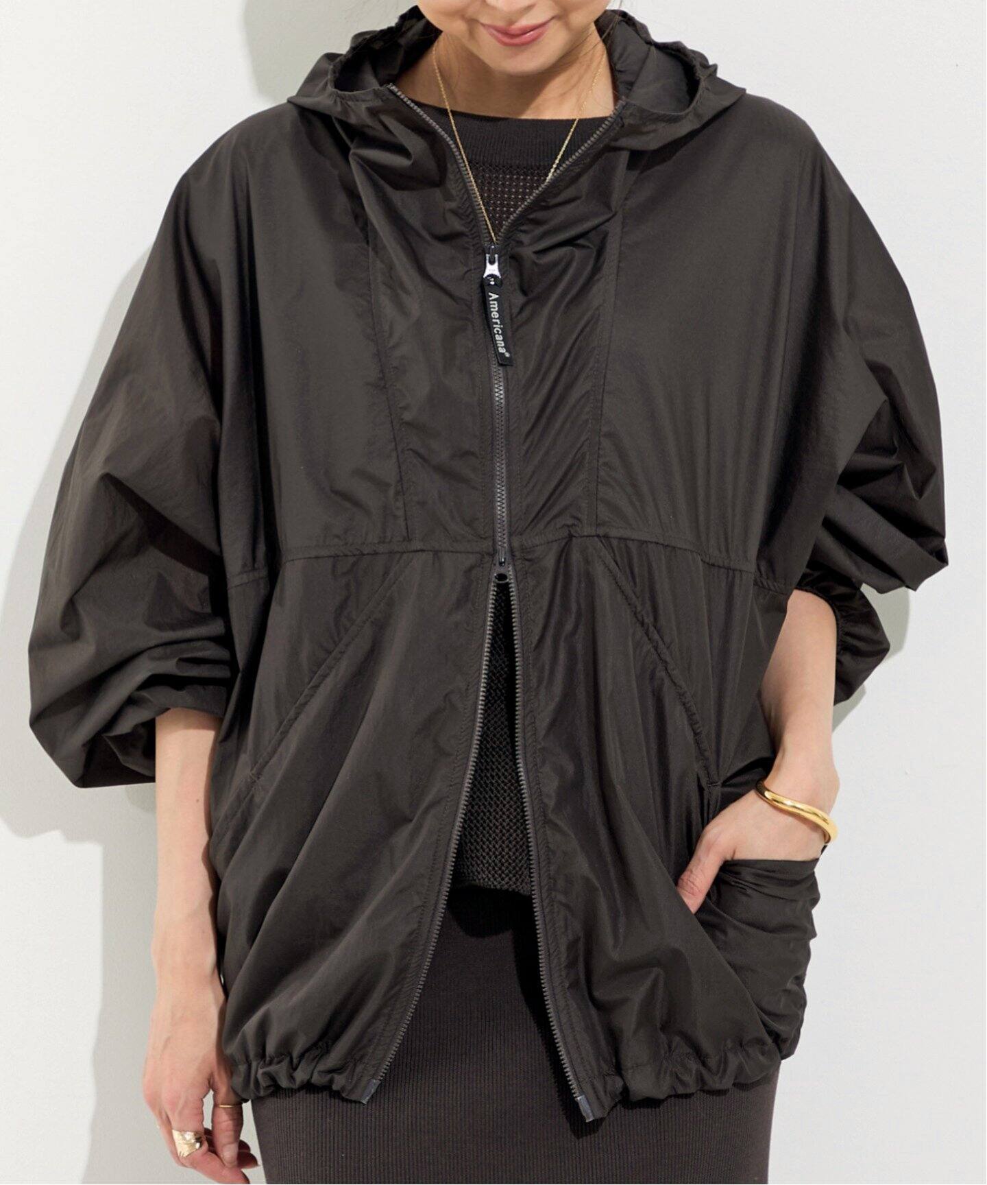 AMERICANA/アメリカーナ】 Nylon Jacket（ナイロンジャケット）｜L 