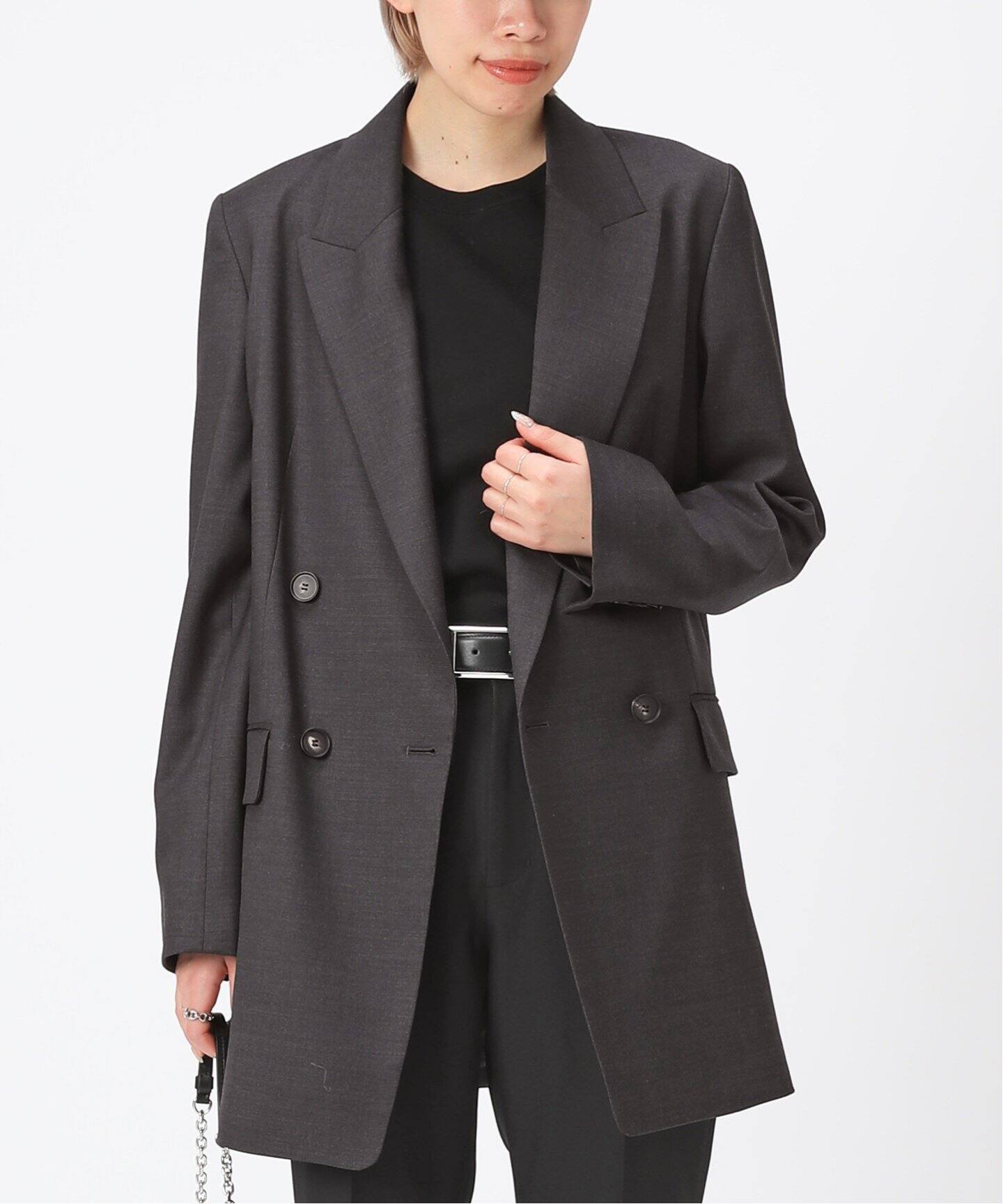 ウールシルクジャケット（テーラードジャケット）｜AP STUDIO  