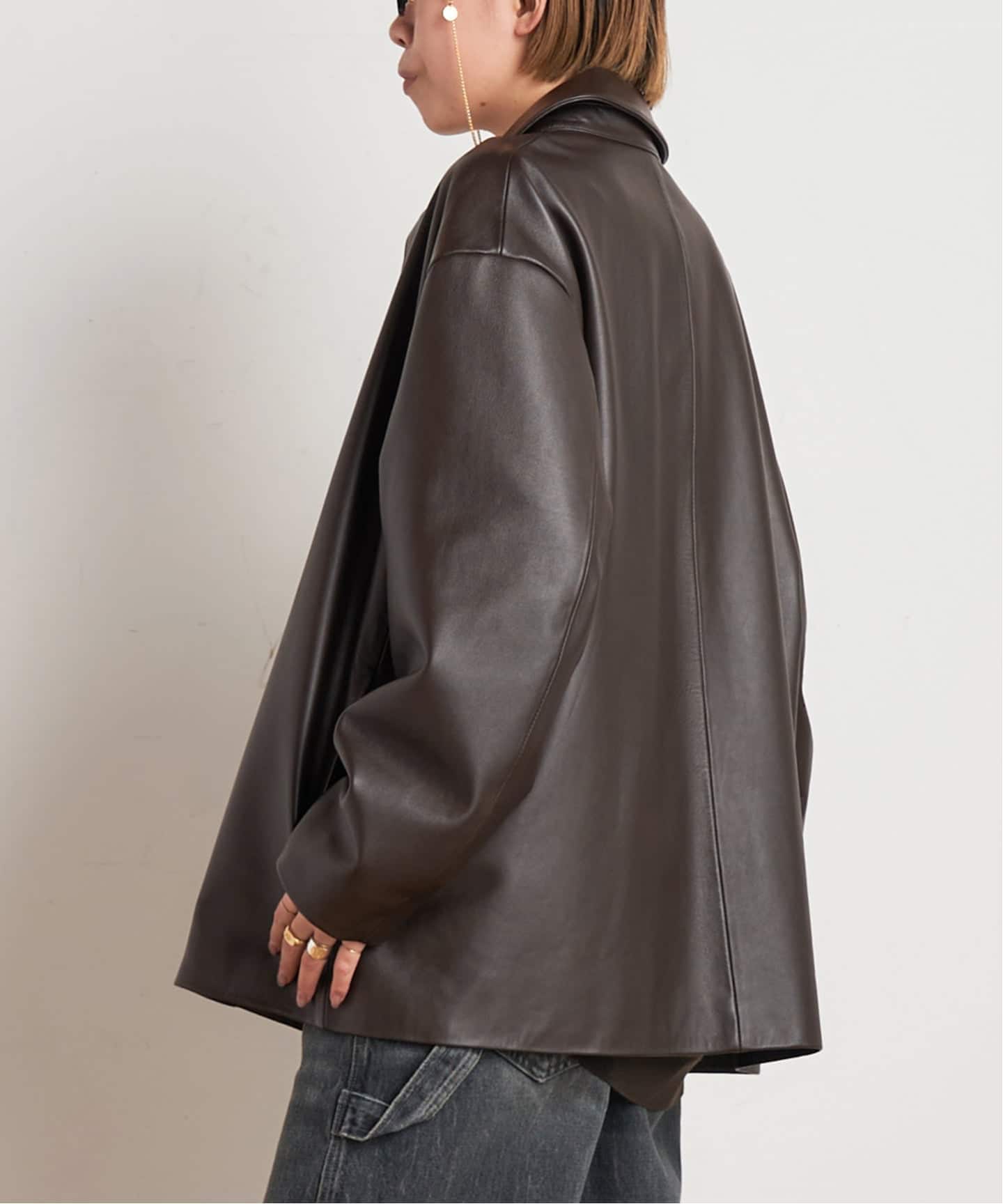 予約》レザージャケット（その他ジャケット・スーツ）｜AP STUDIO