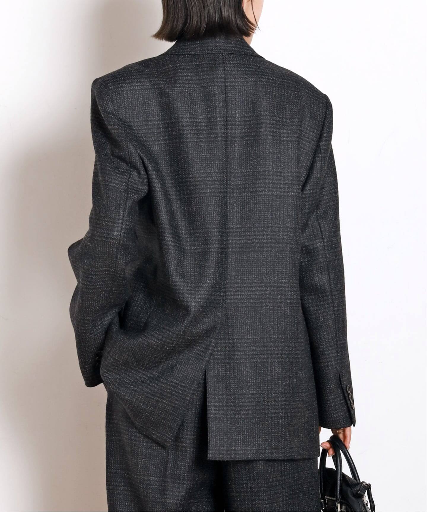 グレンチェックダブルジャケット（その他ジャケット・スーツ）｜AP