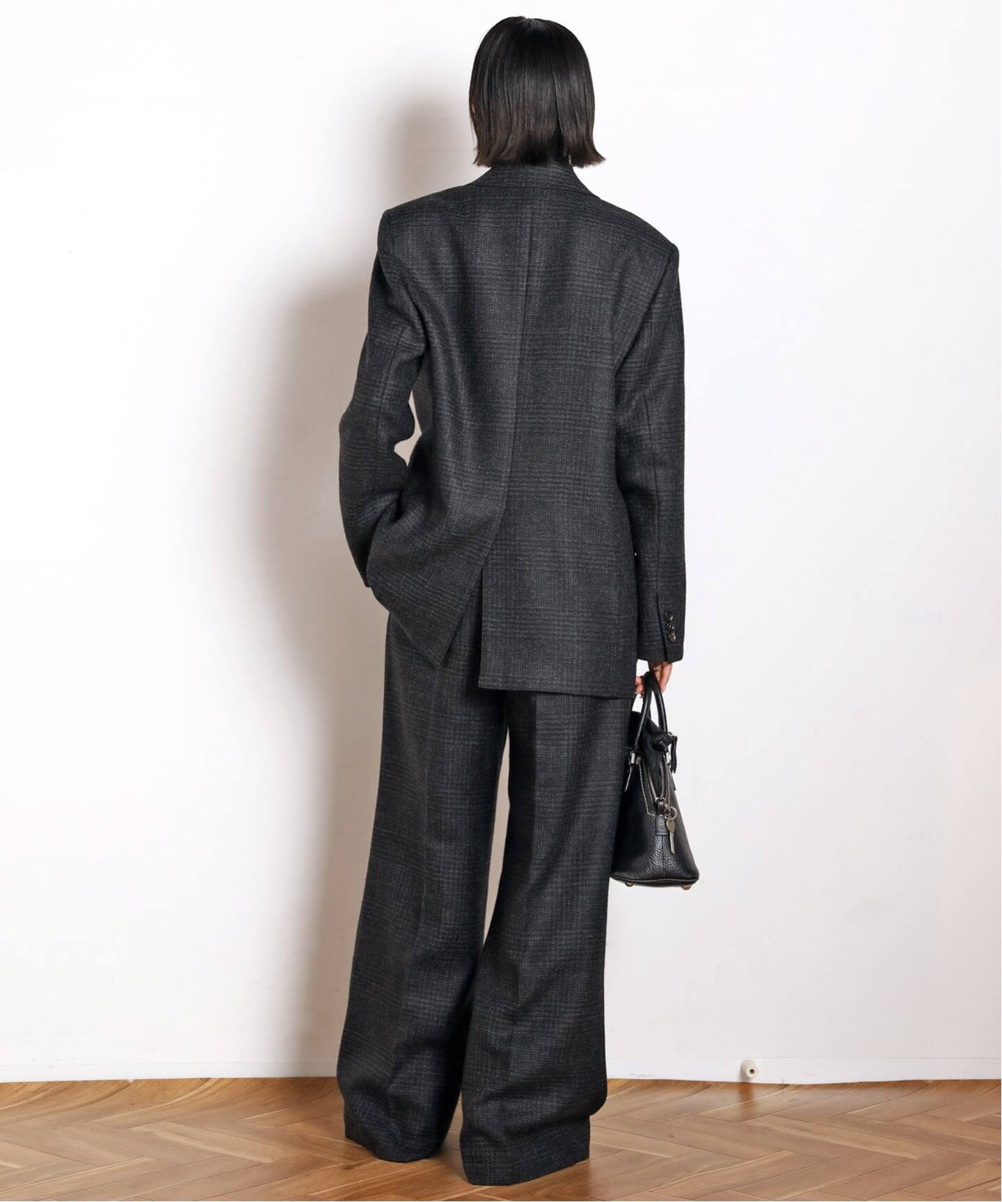 グレンチェックダブルジャケット（その他ジャケット・スーツ）｜AP