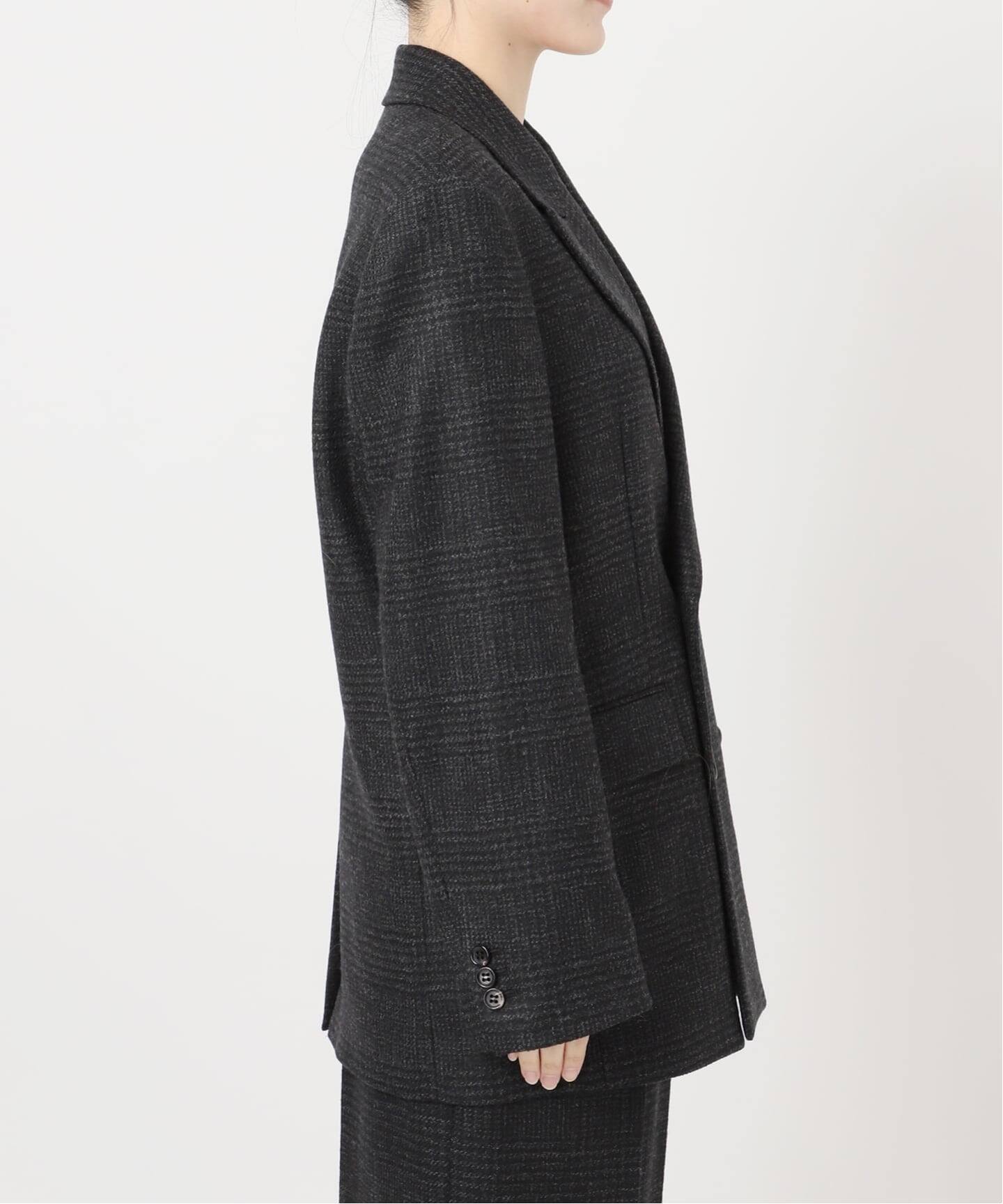 グレンチェックダブルジャケット（その他ジャケット・スーツ）｜AP