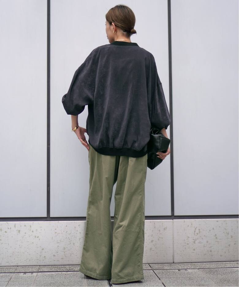 スエードライクサテンブルゾン（その他ブルゾン／アウター）｜AP  