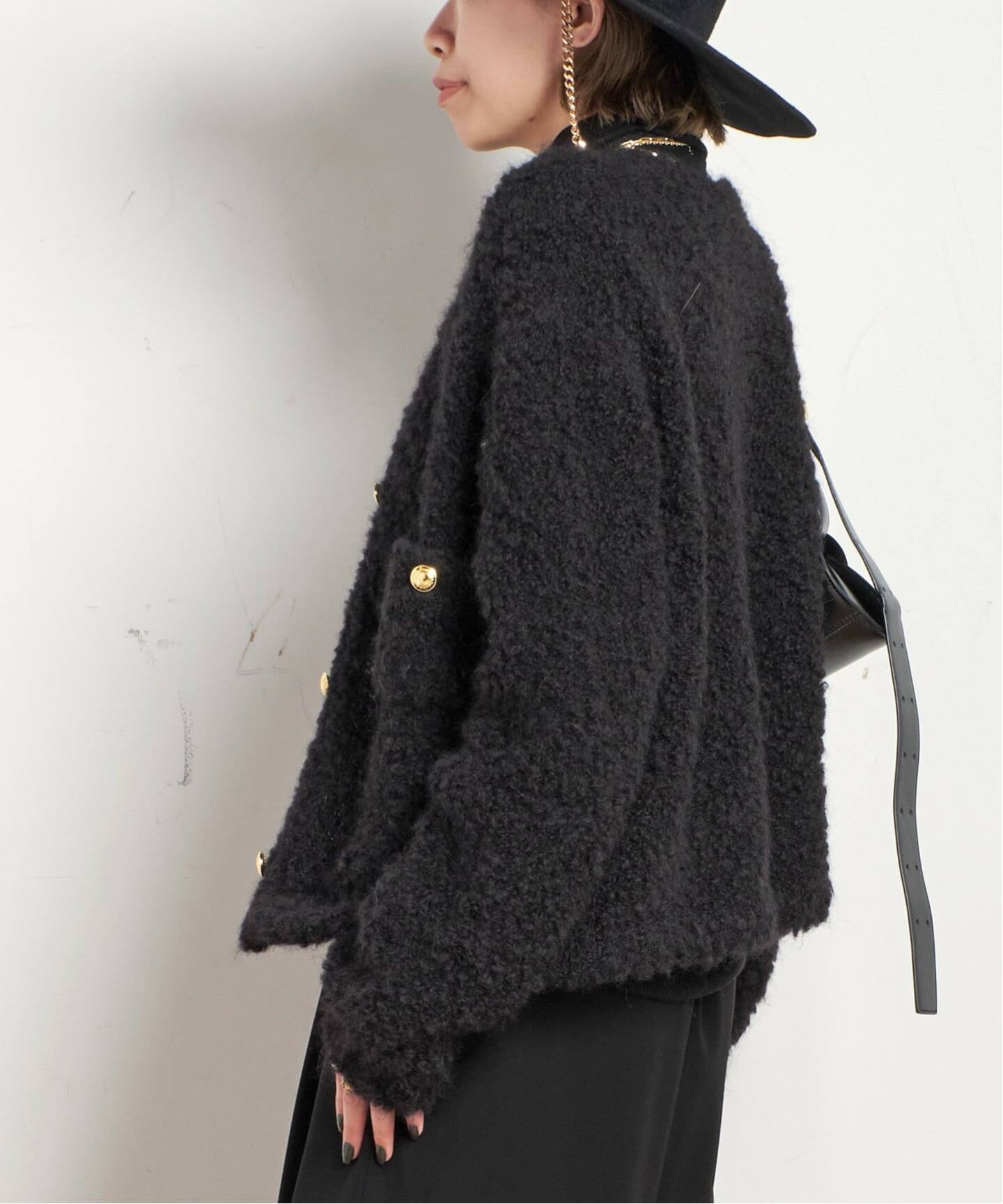 新品タグ付きAP STUDIO ニットジャケット ニットジャケット（その他ジャケット・スーツ）｜AP STUDIO（エーピー