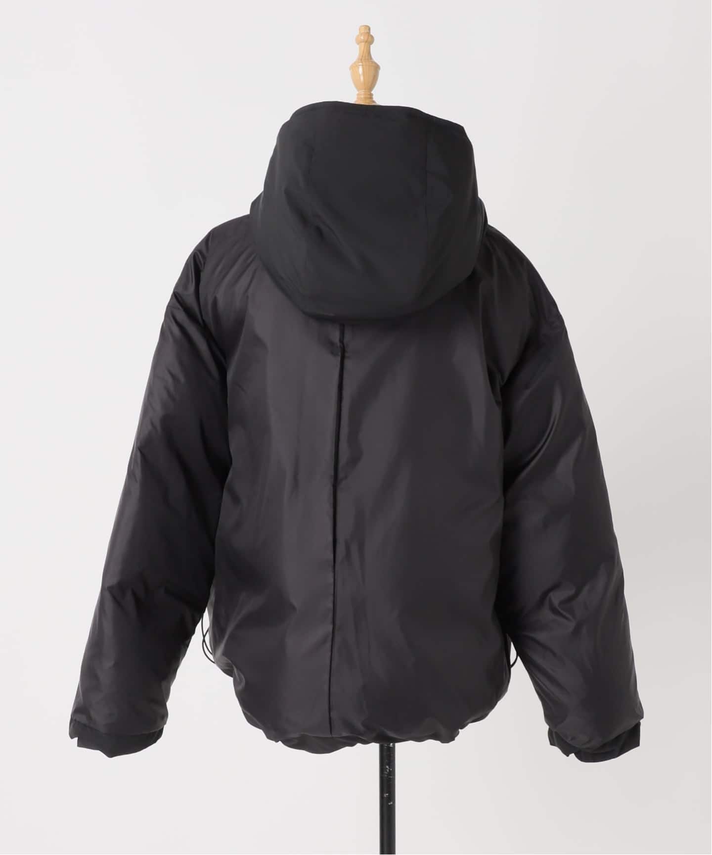 フードダウンジャケット(ブラック)（ダウンジャケット）｜AP STUDIO