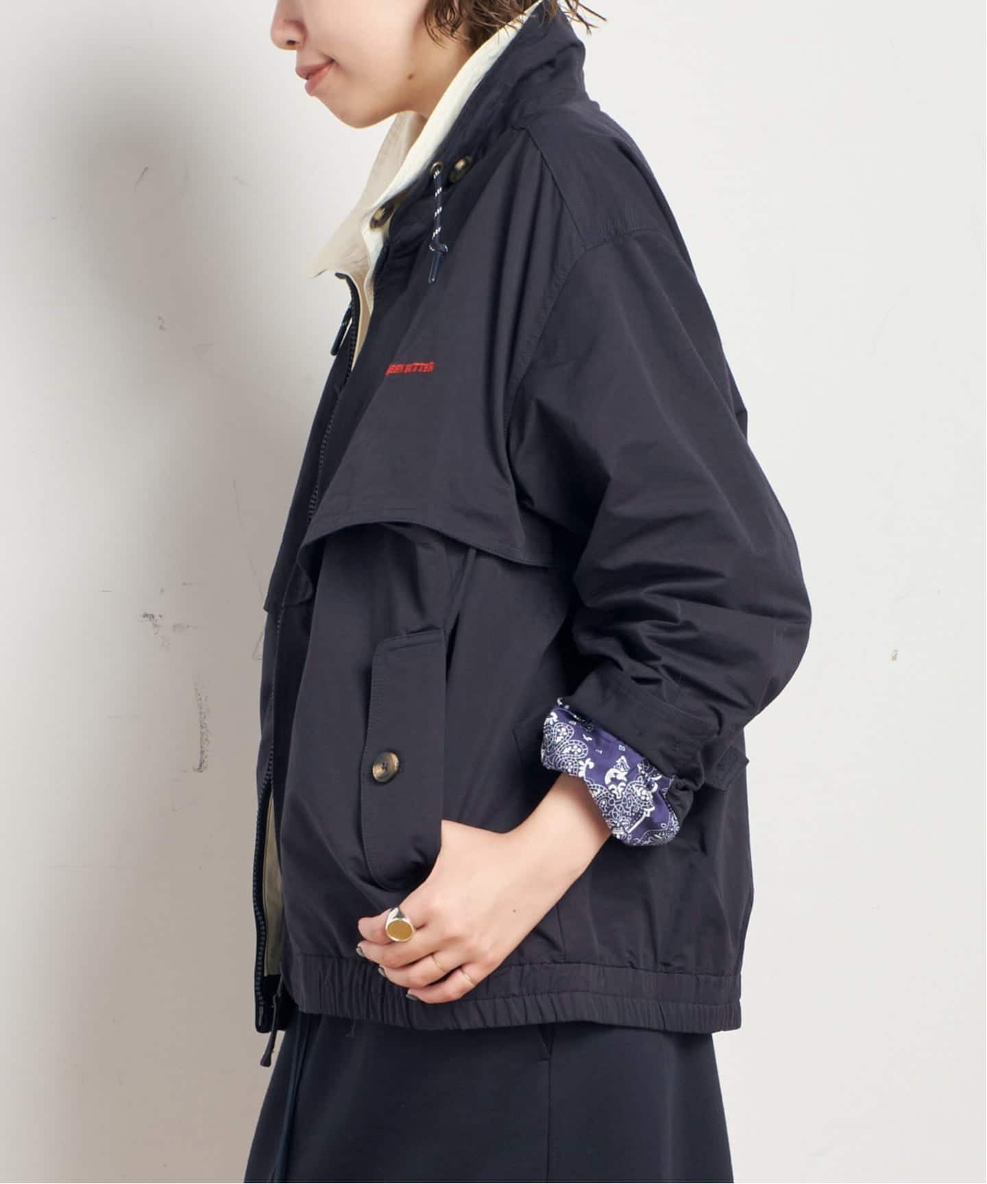 GREEN BUTTER/グリーンバター】Cotton Layered Trucker Jacket（その他