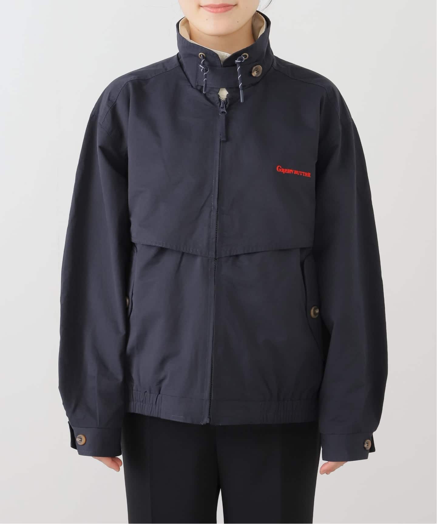 GREEN BUTTER/グリーンバター】Cotton Layered Trucker Jacket（その他