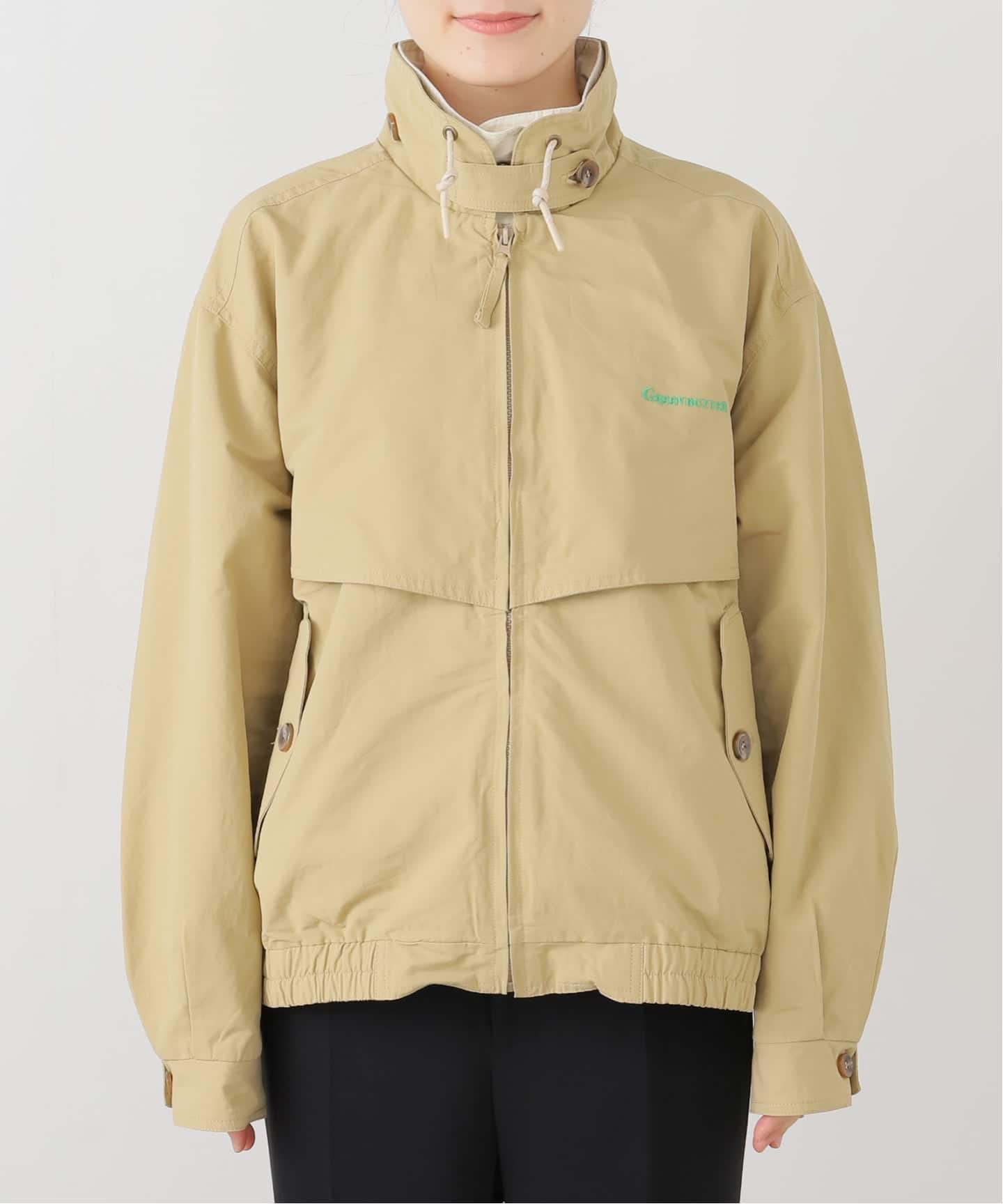 GREEN BUTTER/グリーンバター】Cotton Layered Trucker Jacket（その他
