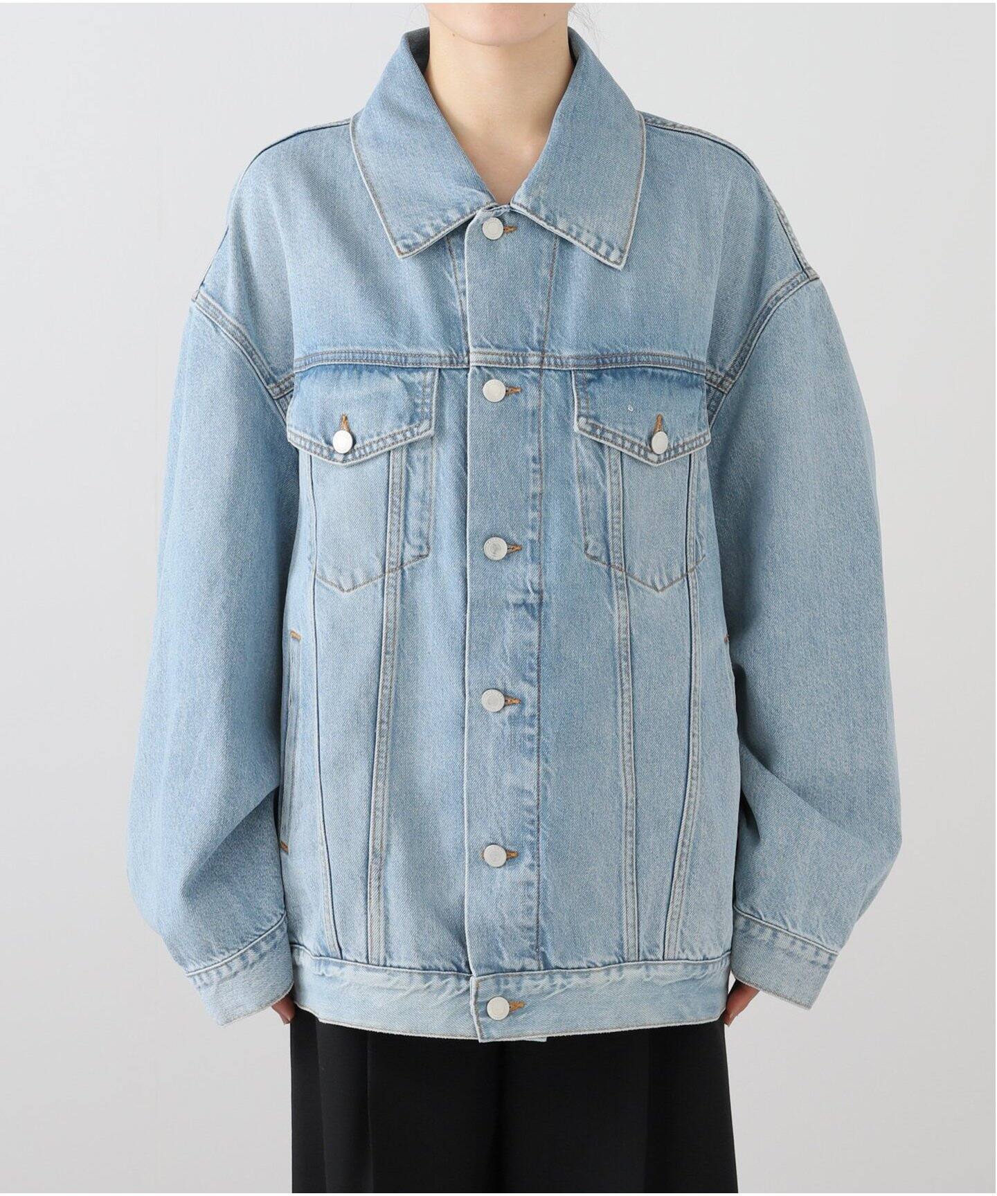 HAIKURE/ハイクル】オーバーブルーデニムジャケット（デニムジャケット  