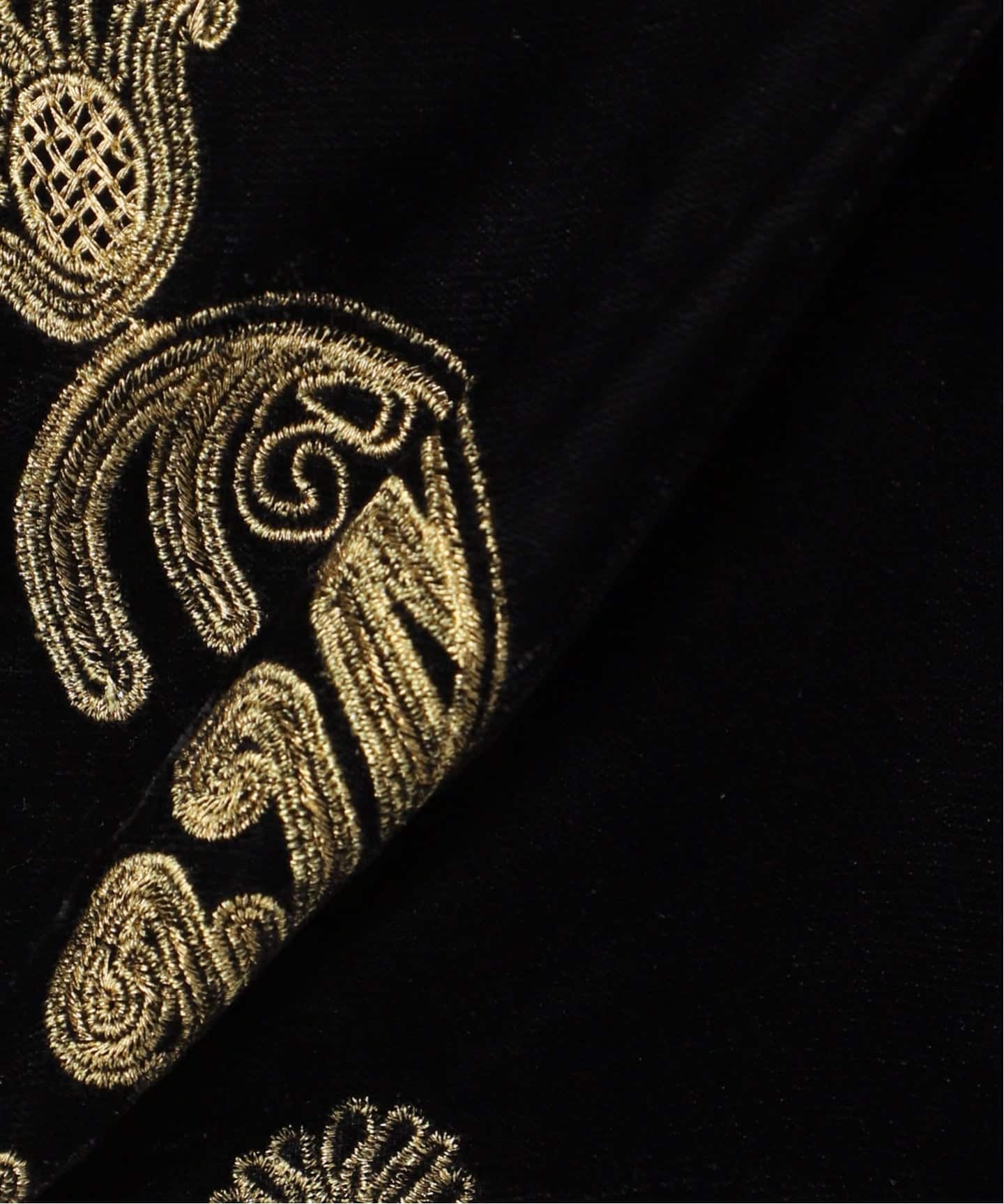新品未使用！クチュールドアダム　Velvet Embroidery Jacket エディフィス EDIFICE COUTURE D'ADAM (クチュール ド アダム