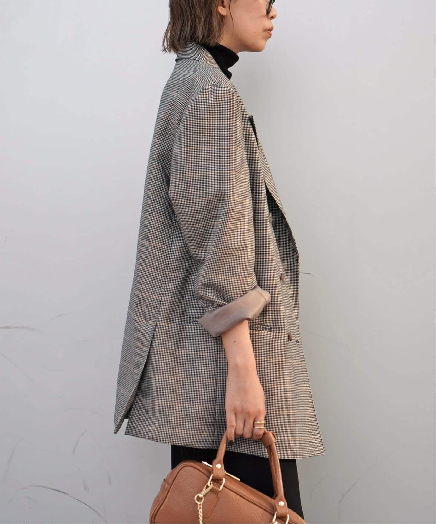 Deuxieme Classe Couture d'adam チェックコート 予約》【COUTURE D'ADAM/クチュールドアダム】Scotish check