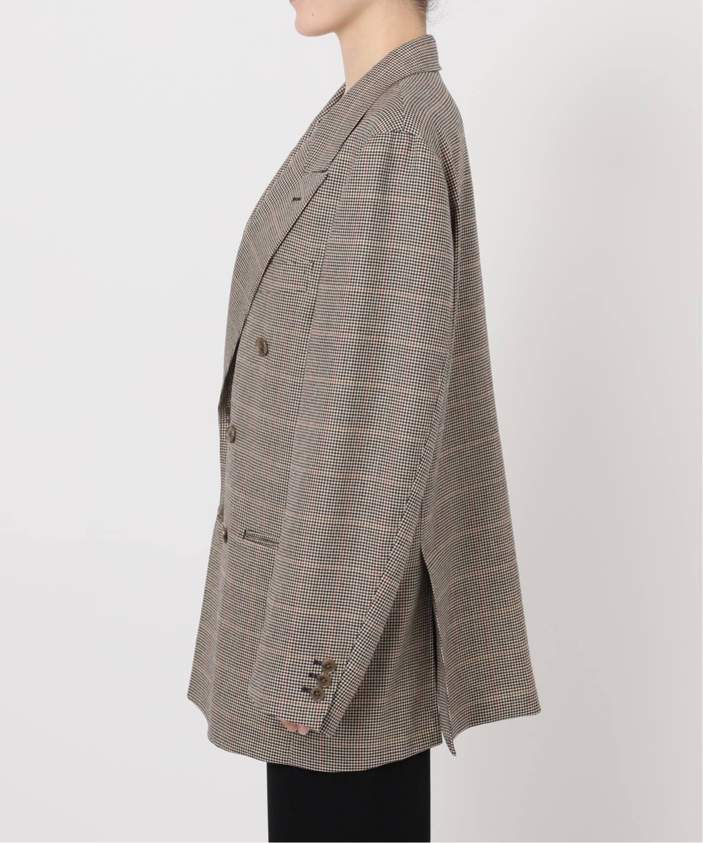 COUTURE D'ADAM/クチュールドアダム】Scotish check Jacket/Double
