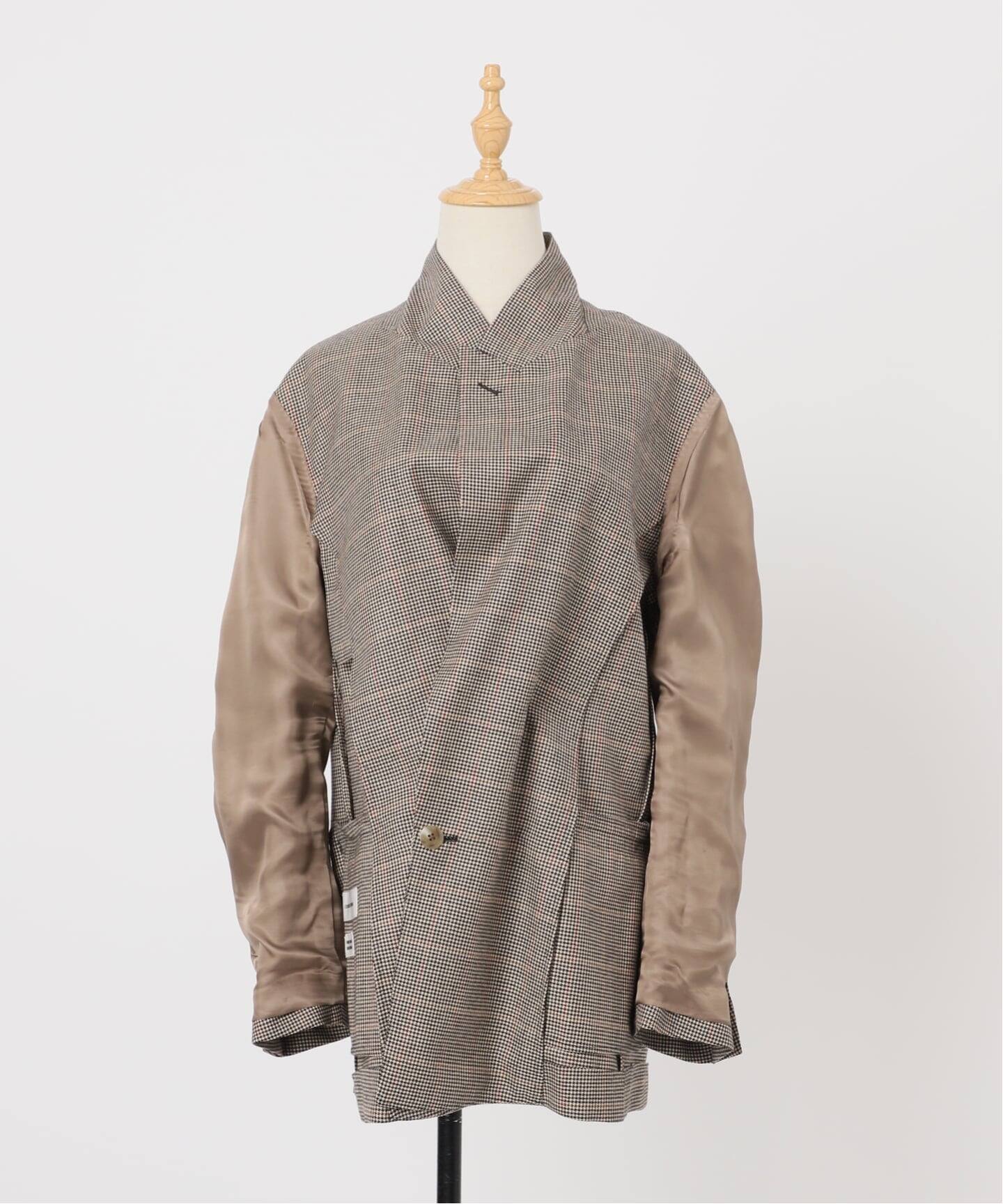 COUTURE D'ADAM/クチュールドアダム】Scotish check Jacket/Double