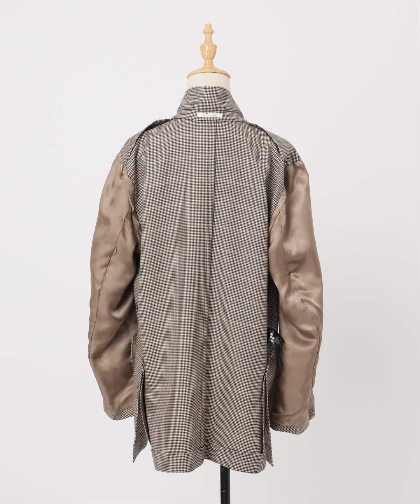 COUTURE D'ADAM/クチュールドアダム】Scotish check Jacket/Double