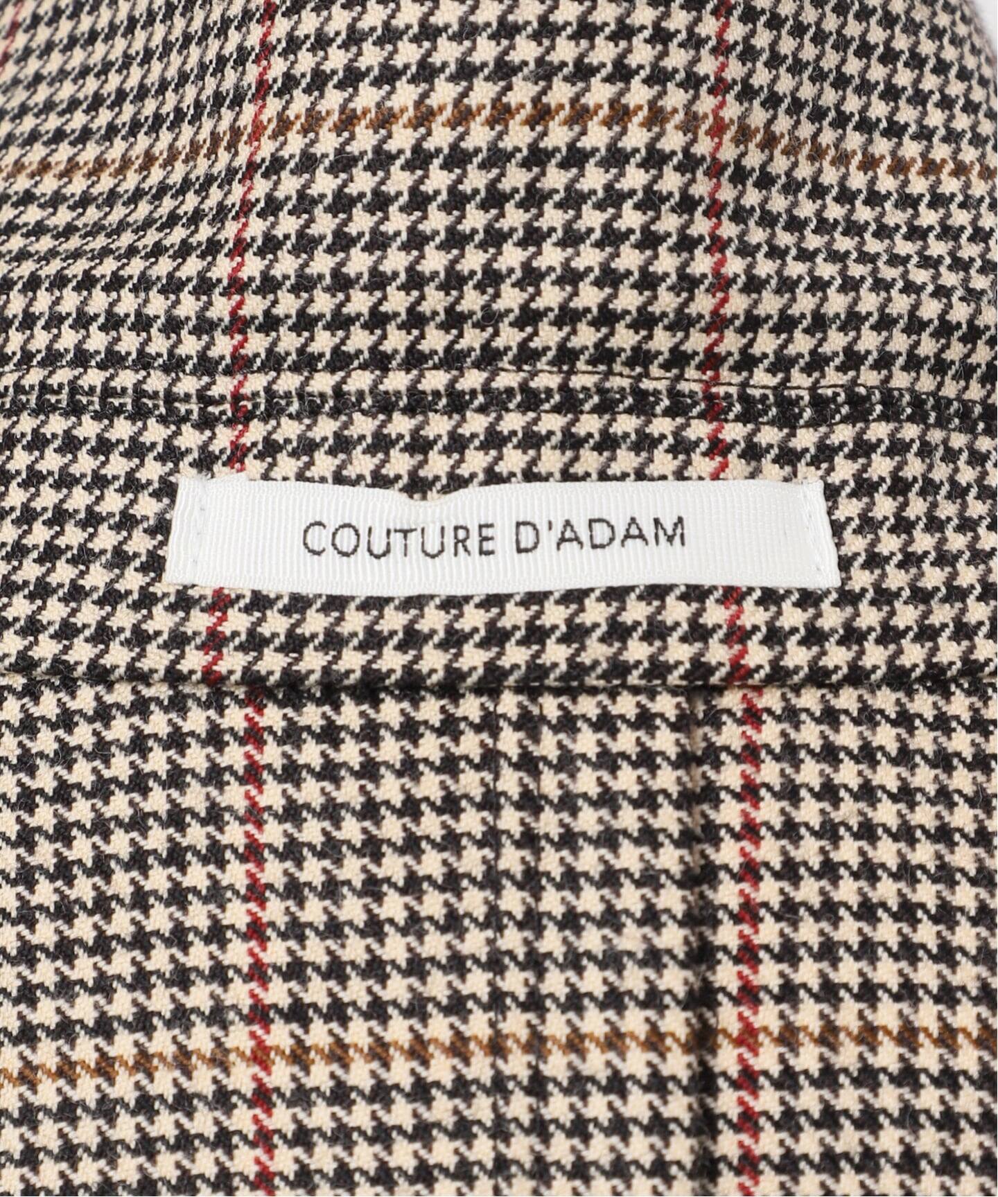 COUTURE D'ADAM/クチュールドアダム】Scotish check Jacket/Double