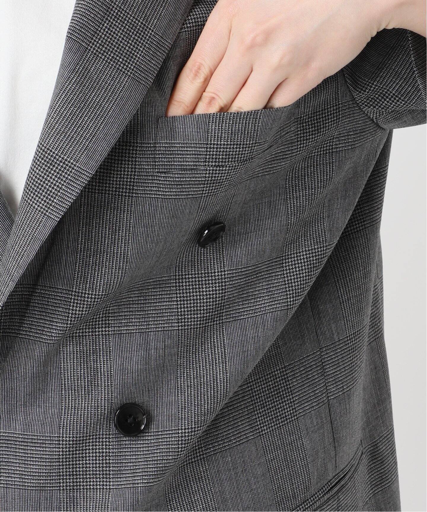 COUTURE D`ADAM / クチュールドアダム】グレンチェックダブル  