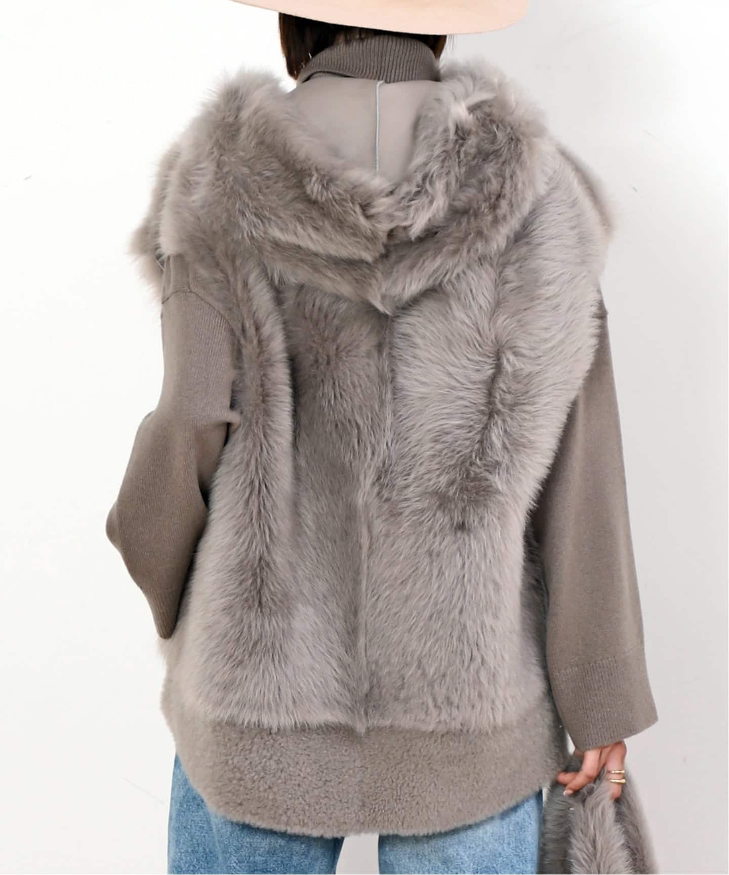 KARL DONOGHUE/カールドノヒュー】TOSCANA HOODED GILET（ジレ）｜AP