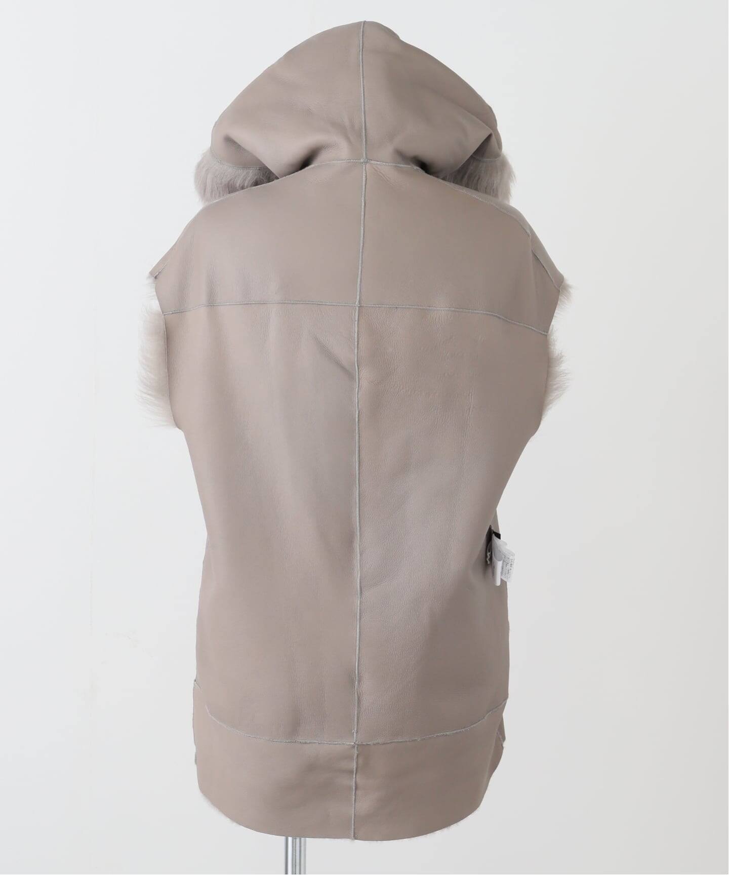 KARL DONOGHUE/カールドノヒュー】TOSCANA HOODED GILET（ジレ）｜AP