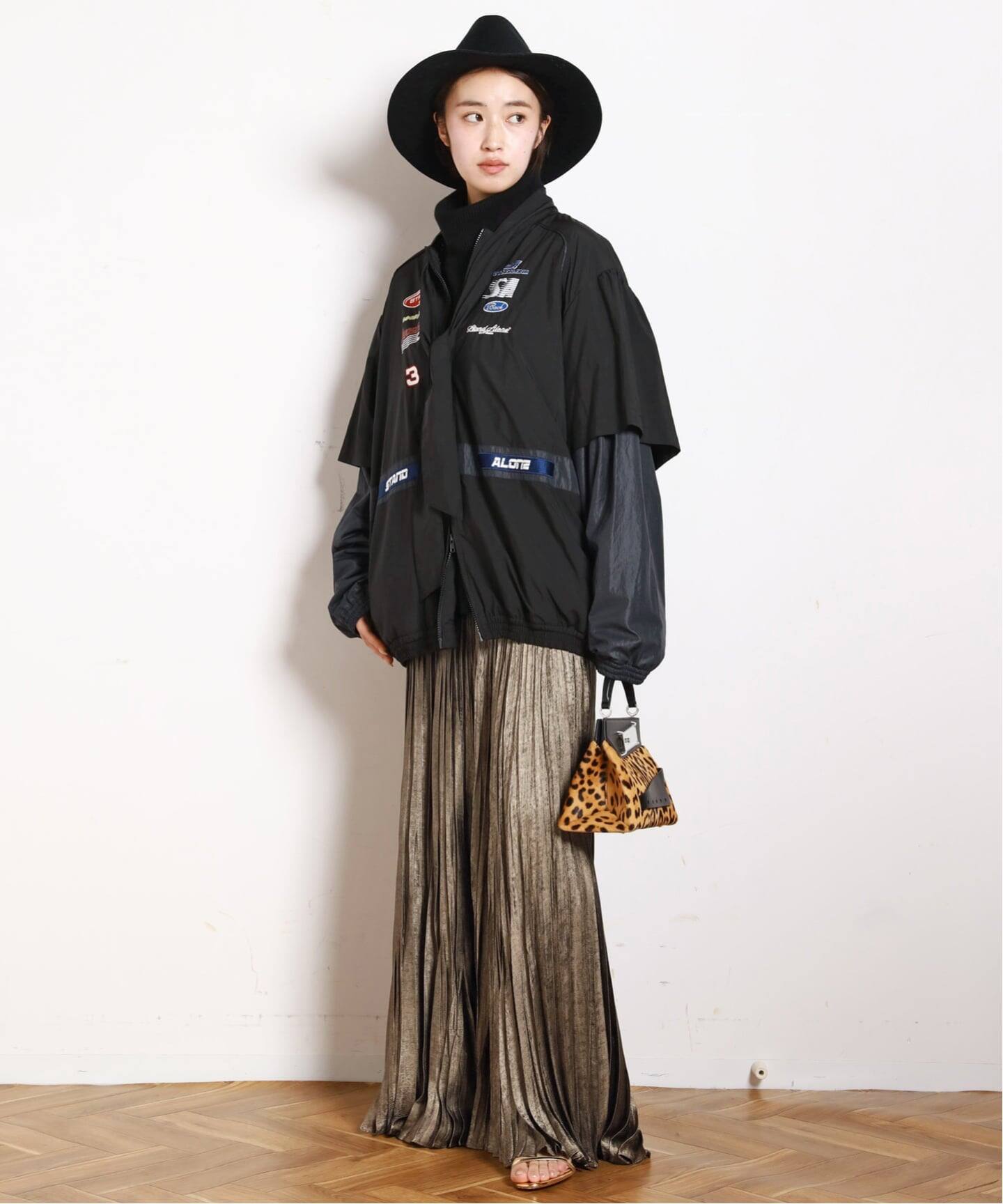 StandAlone/スタンド アローン】DETACHABLE PANEL RACING JACKET