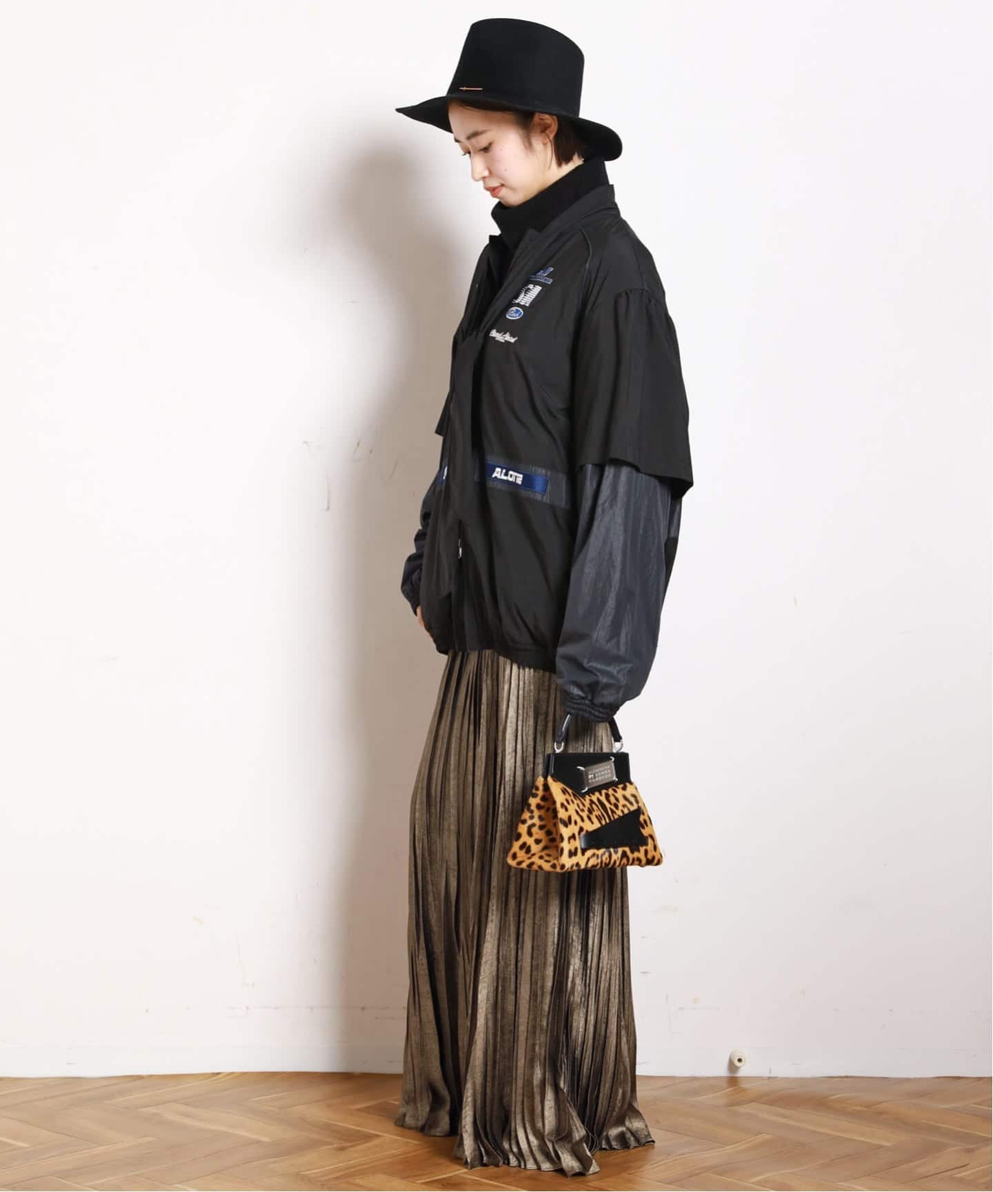 StandAlone/スタンド アローン】DETACHABLE PANEL RACING JACKET