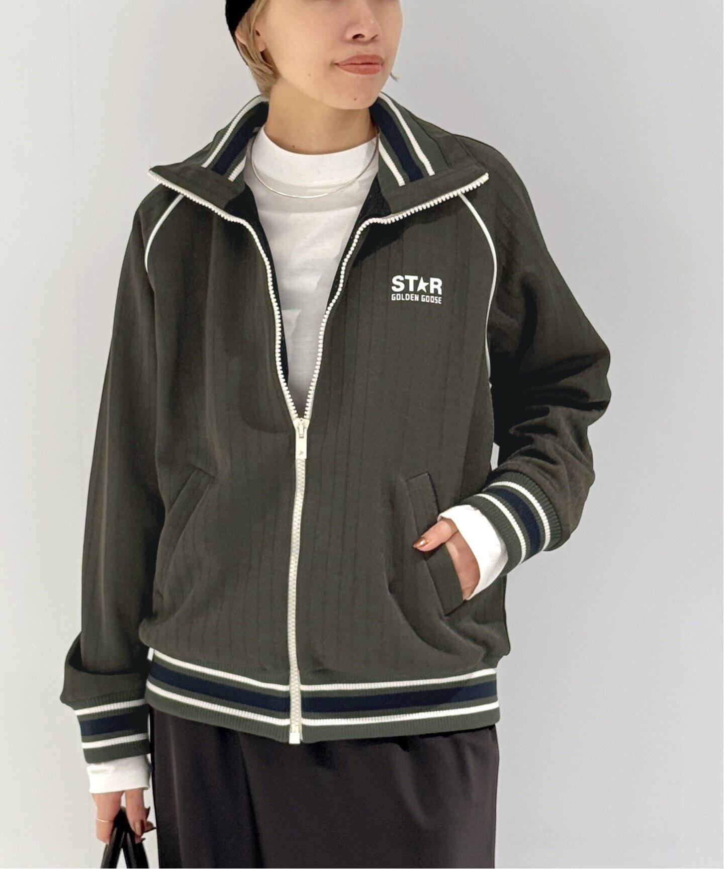 GOLDEN GOOSE / ゴールデングース】ジップドトラックラグラン  