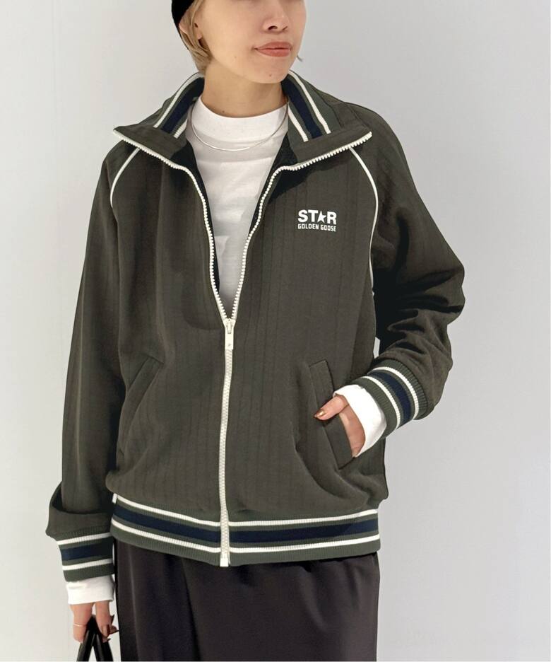 GOLDEN GOOSE / ゴールデングース】ジップドトラックラグラン 