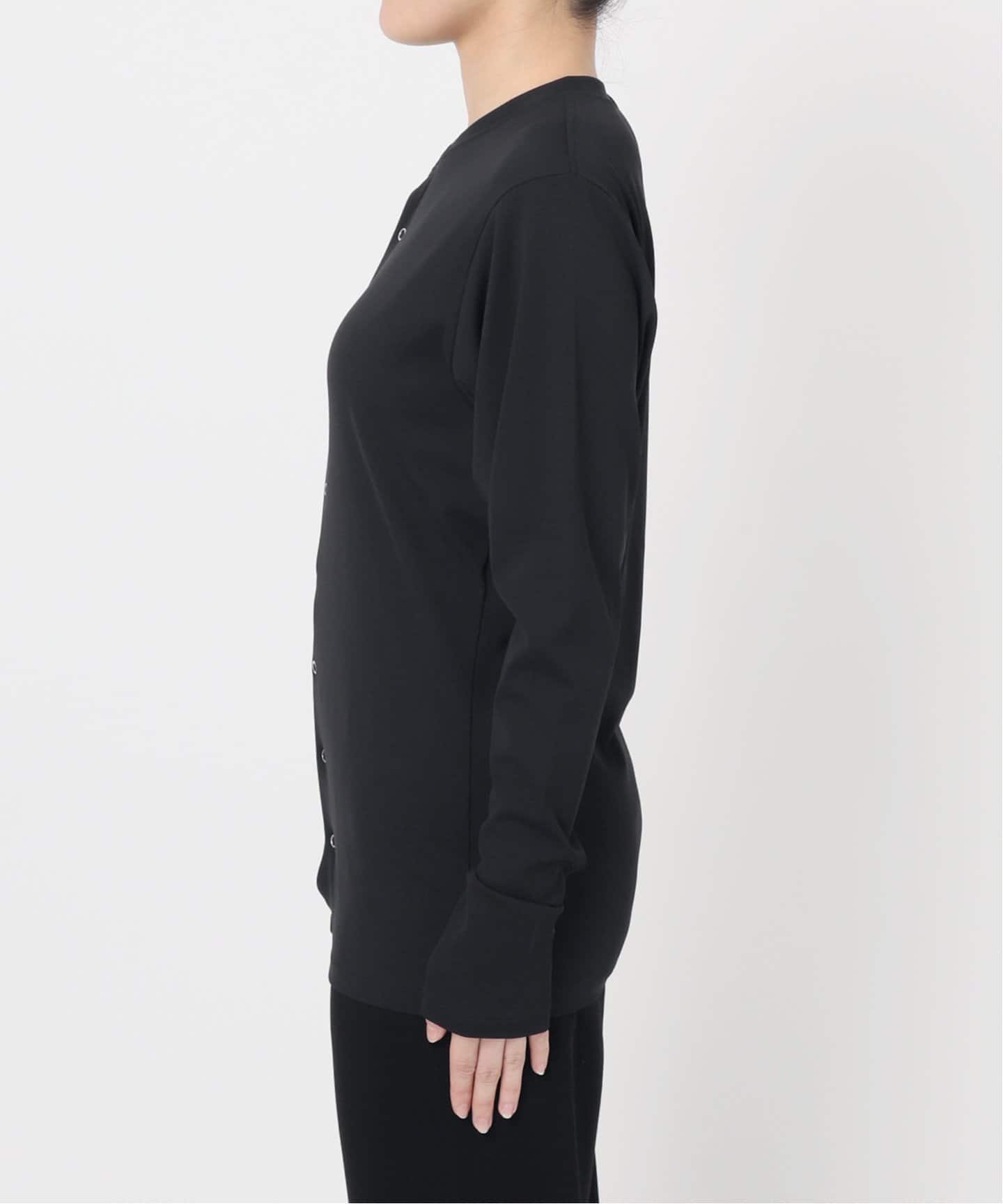 ap-studioエーピーストゥディオ wool Rib ウールリブレギンス　茶 DAWN/ダン】HAORI（カーディガン）｜AP STUDIO（エーピー