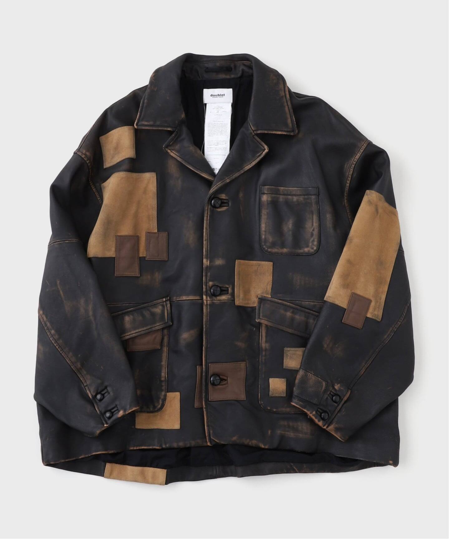 【即完品】doublet wism別注 track jacket タグ付き doublet / ダブレット】LAMINATE TRACK JACKET（その他ブルゾン