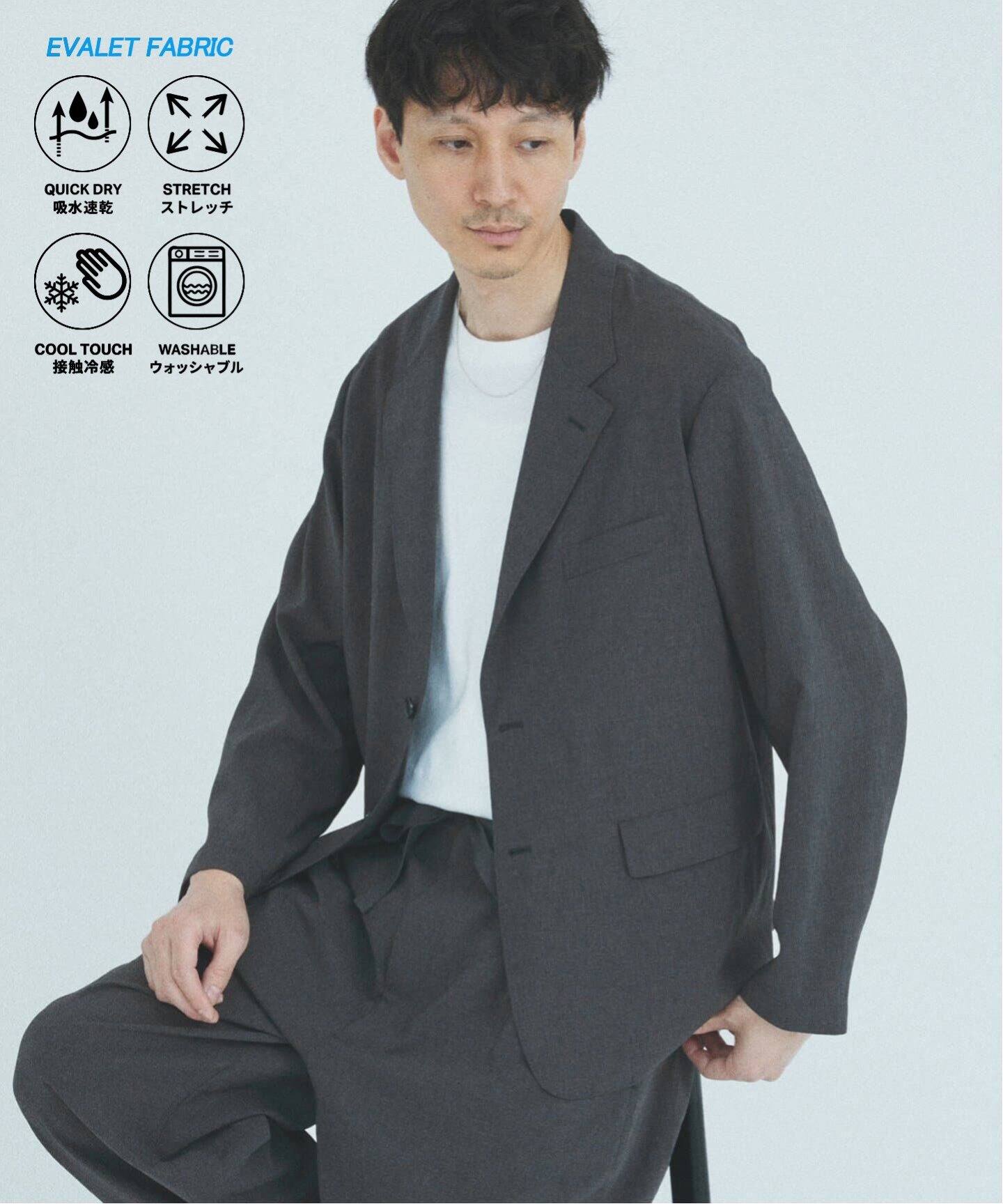 吸水速乾 / 通気性” EVALET フィールドジャケット / セットアップ対応 