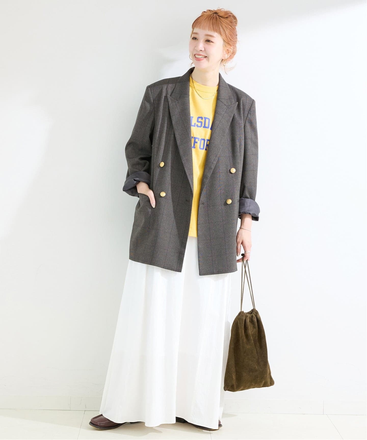 Wブレストピークド4Bジャケット（テーラードジャケット）｜B.C STOCK