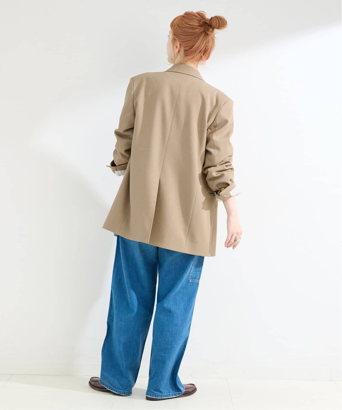 Wブレストピークド4Bジャケット（テーラードジャケット）｜B.C STOCK