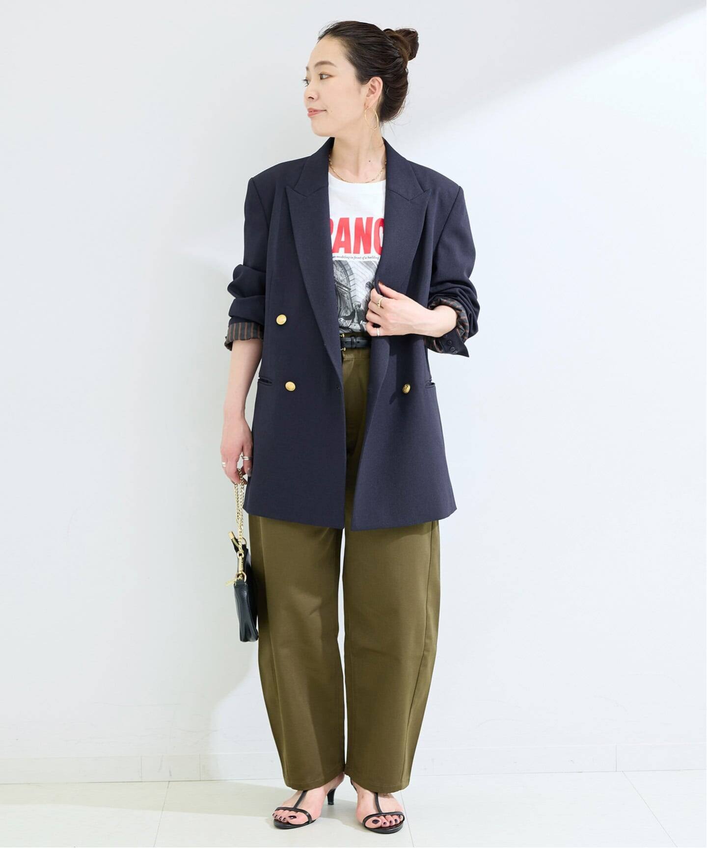 Wブレストピークド4Bジャケット（テーラードジャケット）｜B.C STOCK