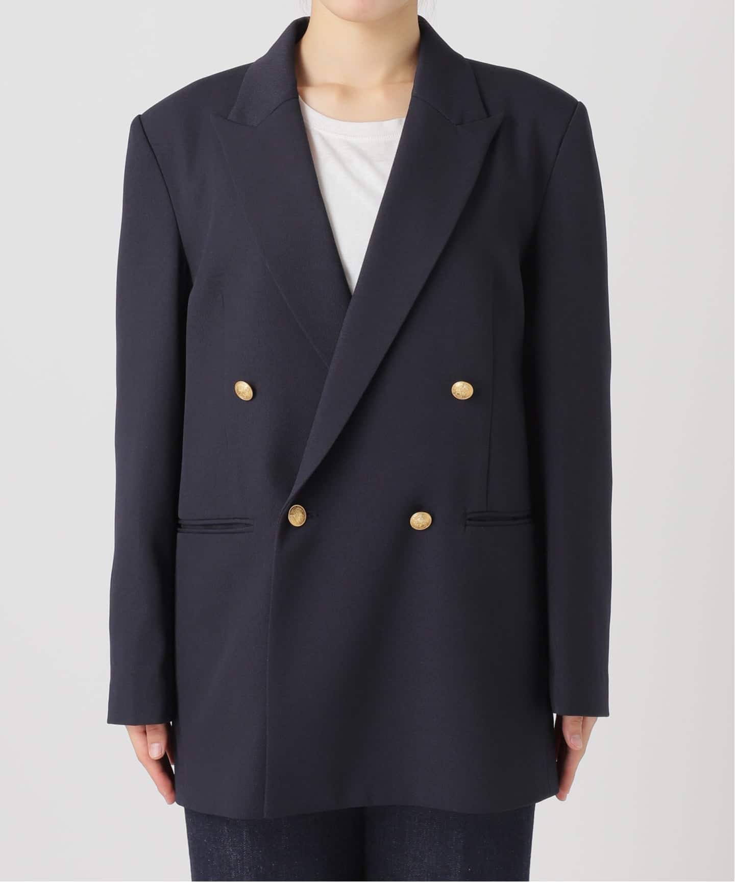 Wブレストピークド4Bジャケット（テーラードジャケット）｜B.C STOCK