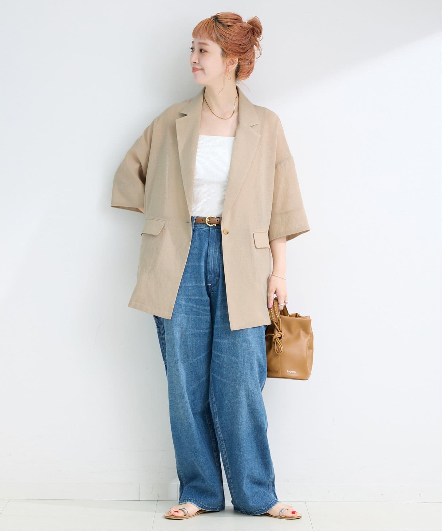 BCストック ハーフスリーブジャケット 手洗い可 / ハーフスリーブジャケット｜ベーセーストックの