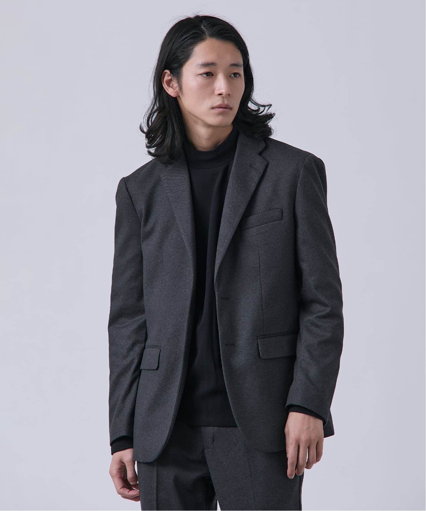 ニットフランネル テーラードジャケット（テーラードジャケット）｜B.C