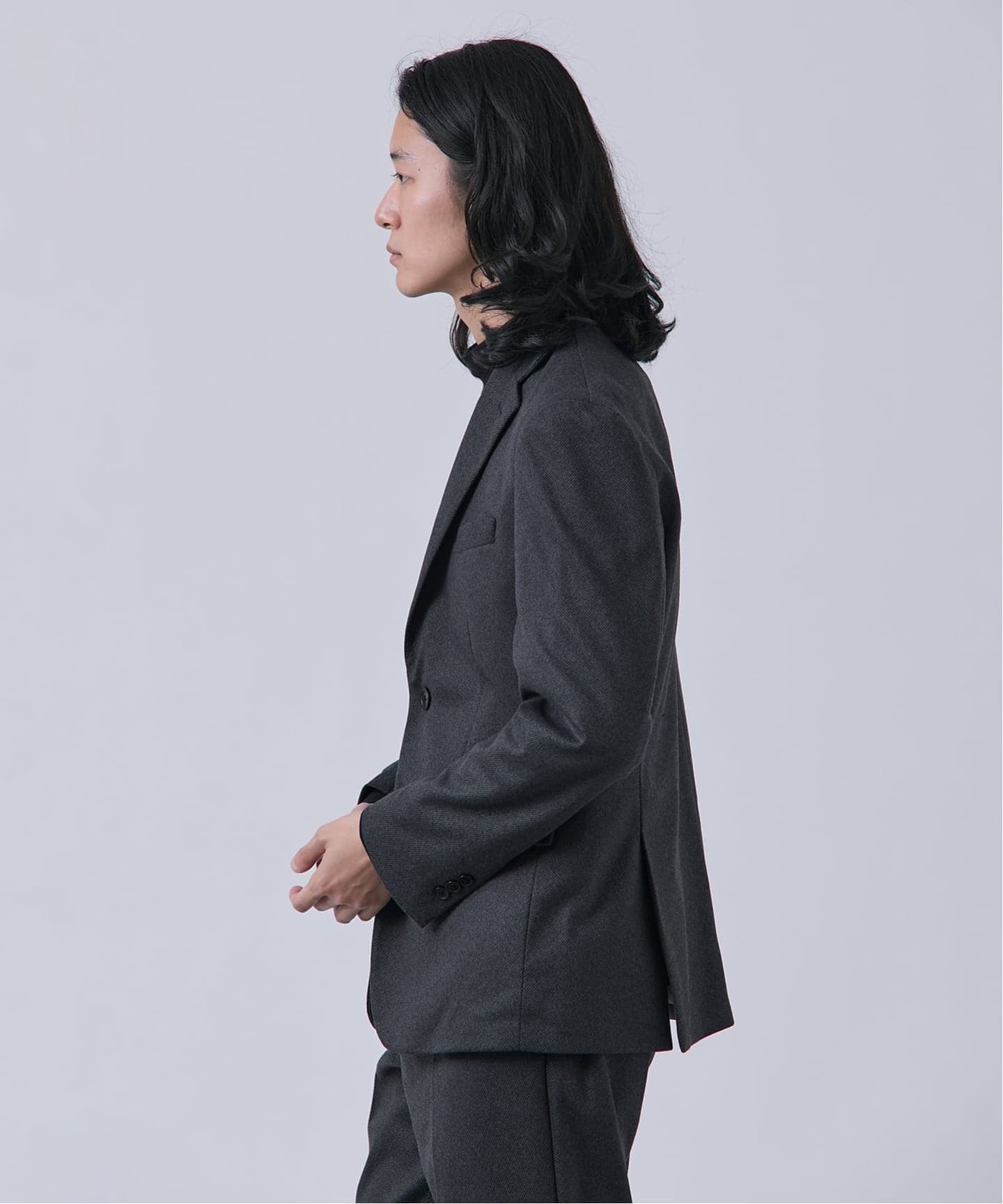 ニットフランネル テーラードジャケット（テーラードジャケット）｜B.C