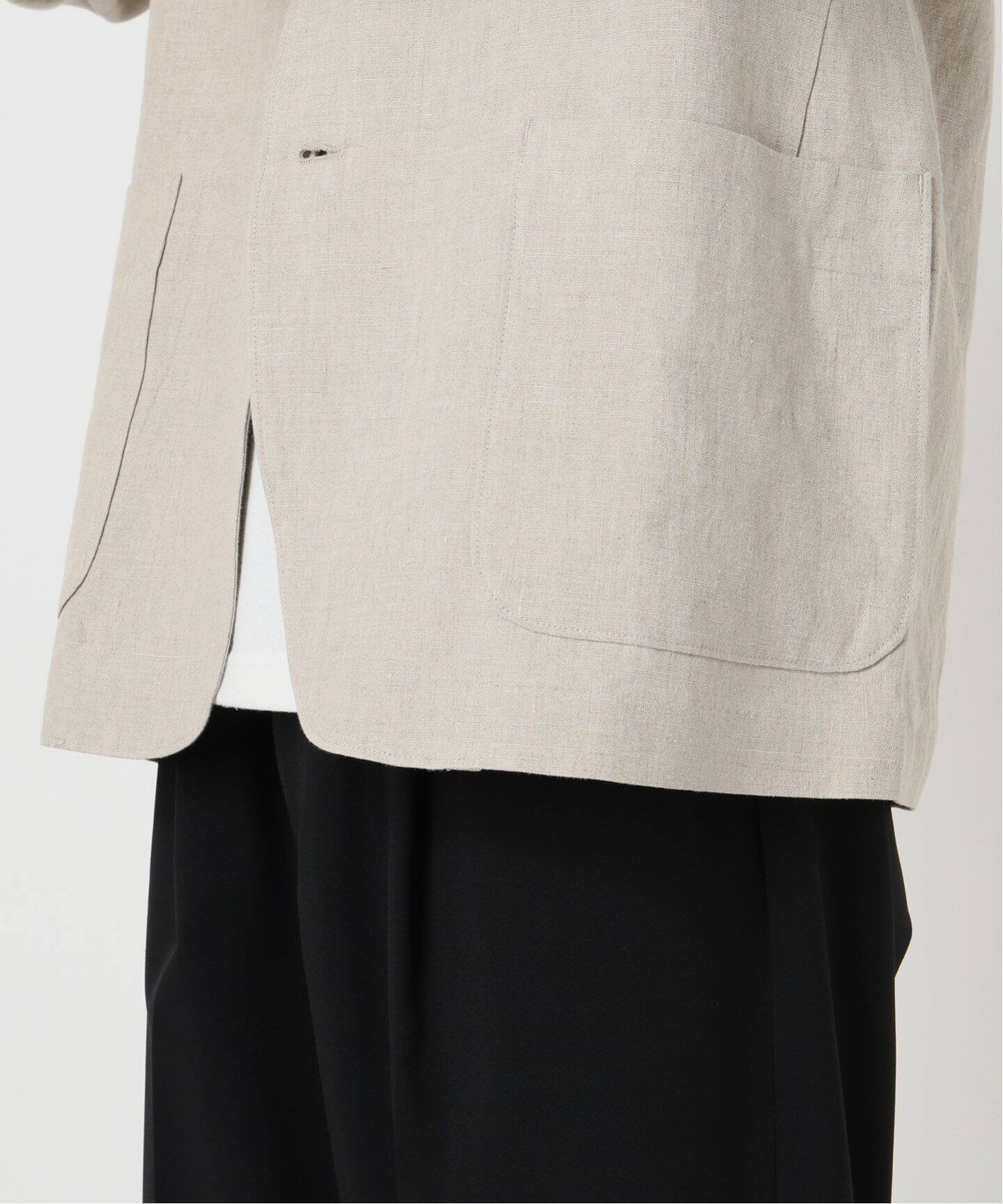 European Flax / ヨーロピアンフラックス】 リネン テーラード