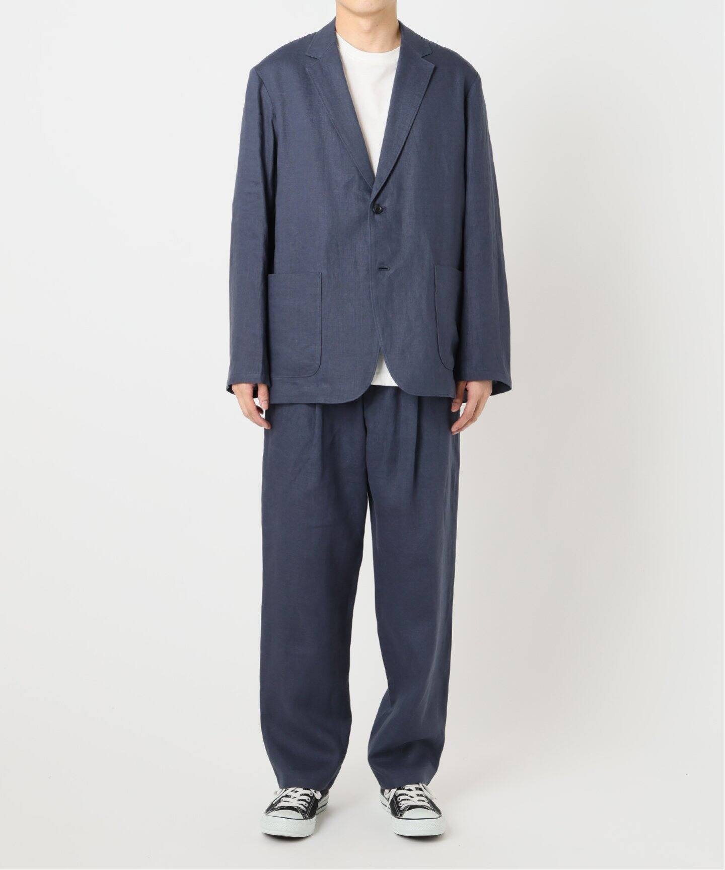 European Flax / ヨーロピアンフラックス】 リネン テーラード