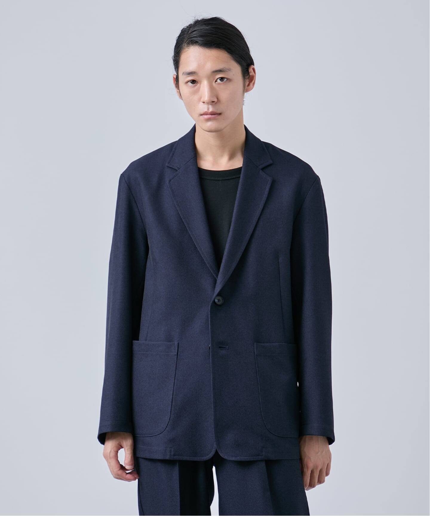 2点セット》ウールライク リラックスジャケット セットアップ（スーツ