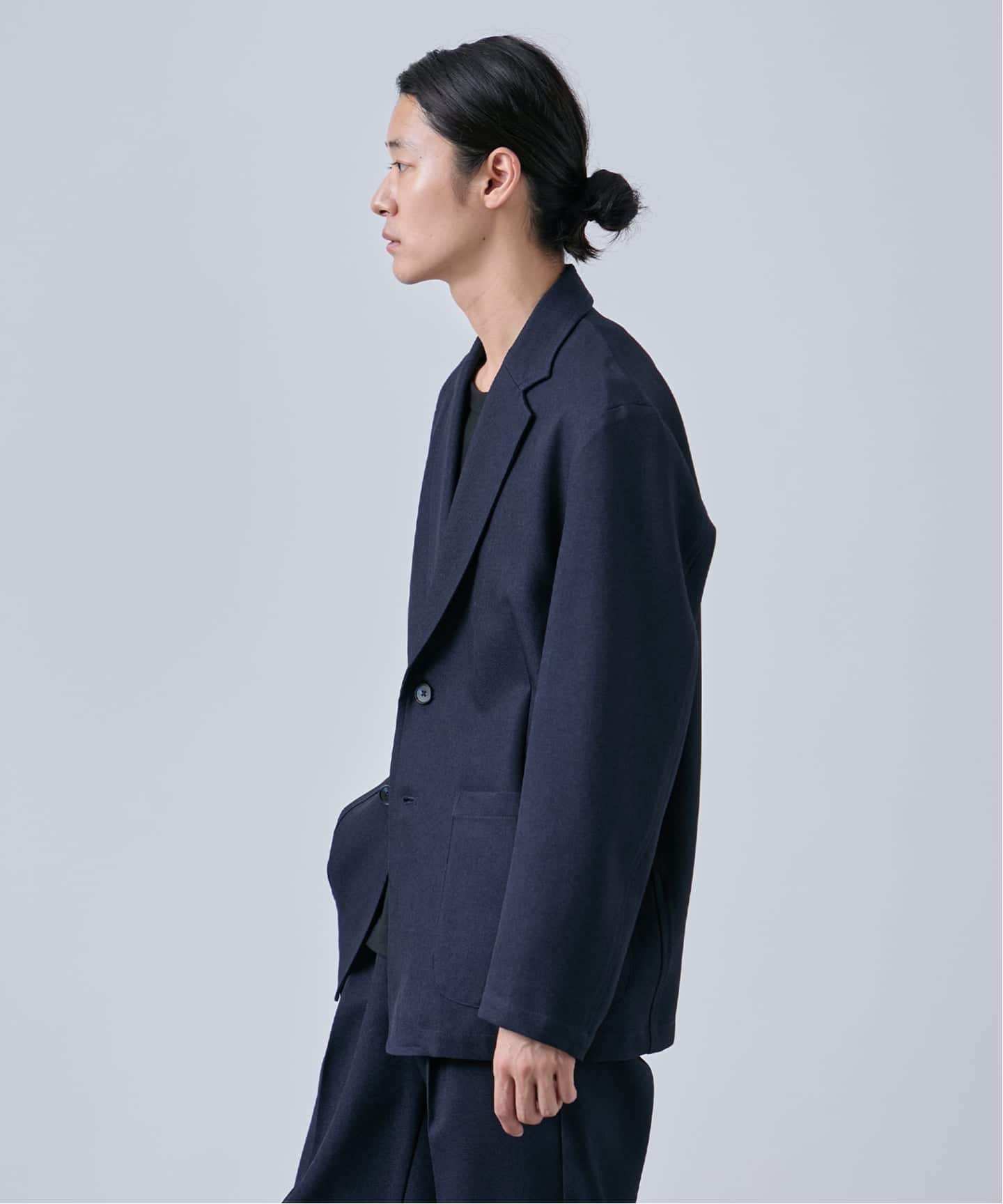 2点セット》ウールライク リラックスジャケット セットアップ（スーツ