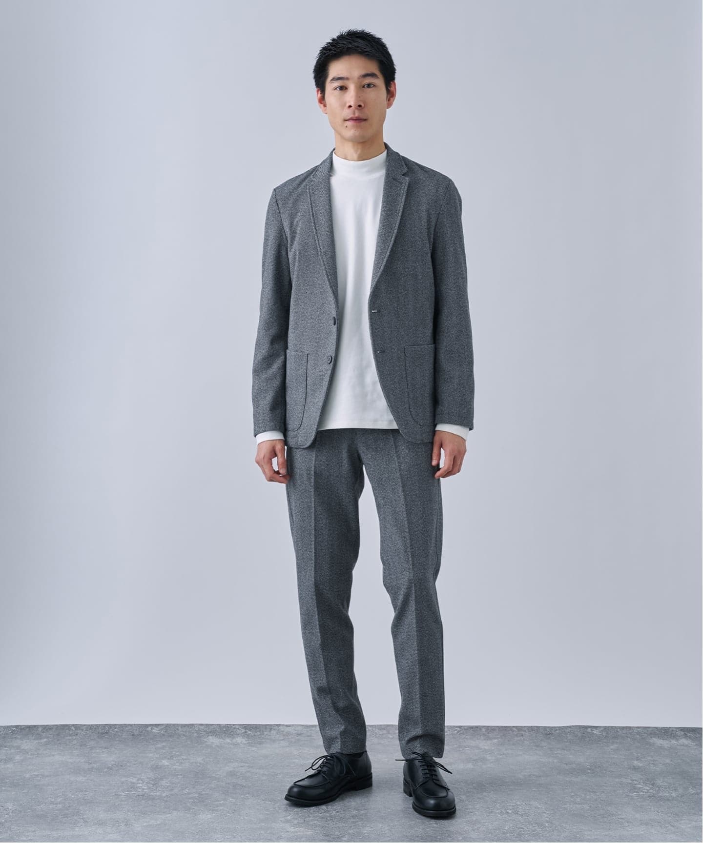 セットアップ 2点セット】LAIDBACK スリムスーツ（その他ジャケット