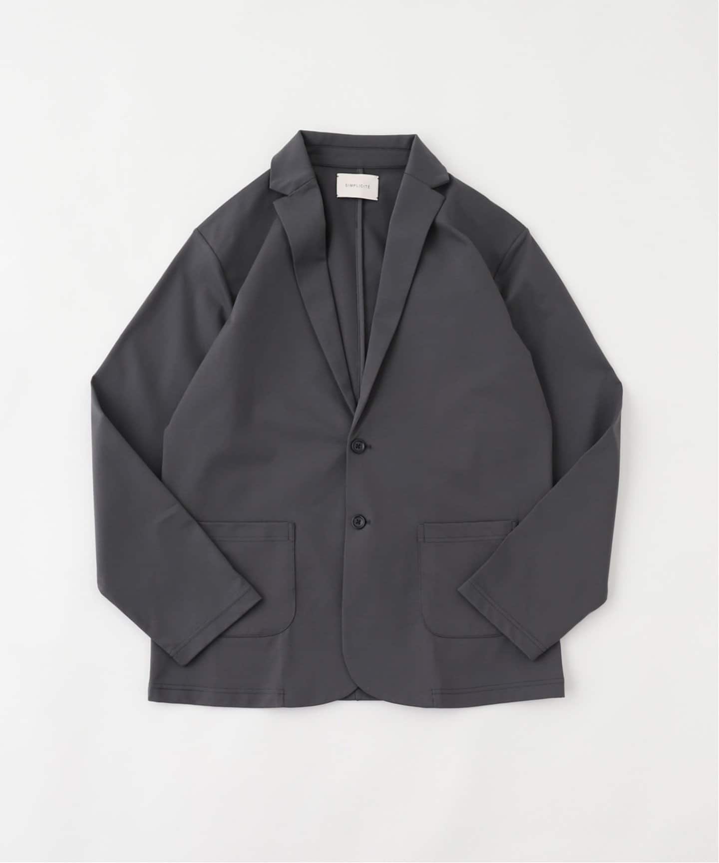 接触冷感/軽量/洗える】ウォッシャブルカノコ 2ボタン ナロー