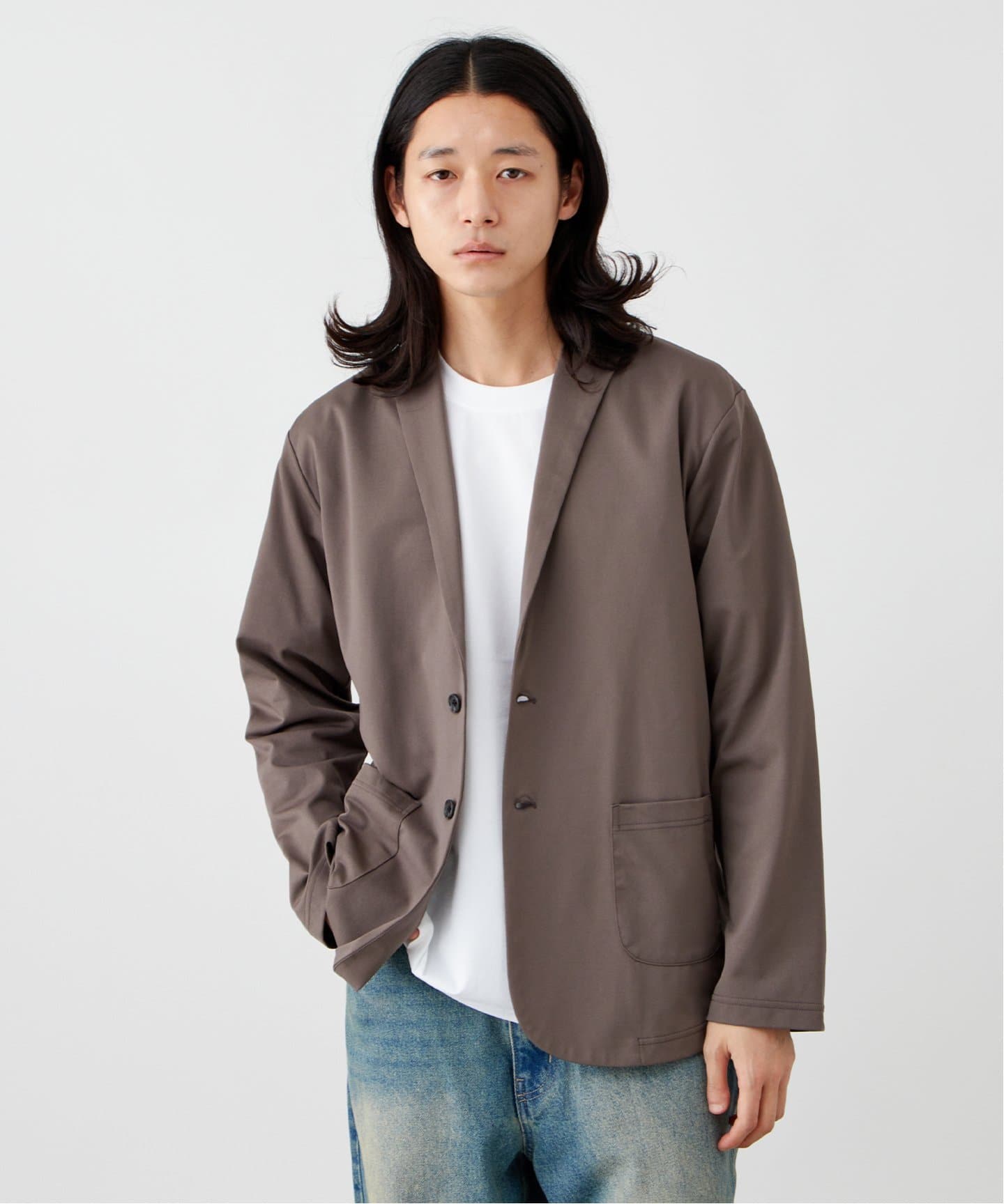 B.C STOCK ウォッシャブルスーツ　極美品 ストレッチウォッシャブル レギュラーフィット 2ボタン2ピース