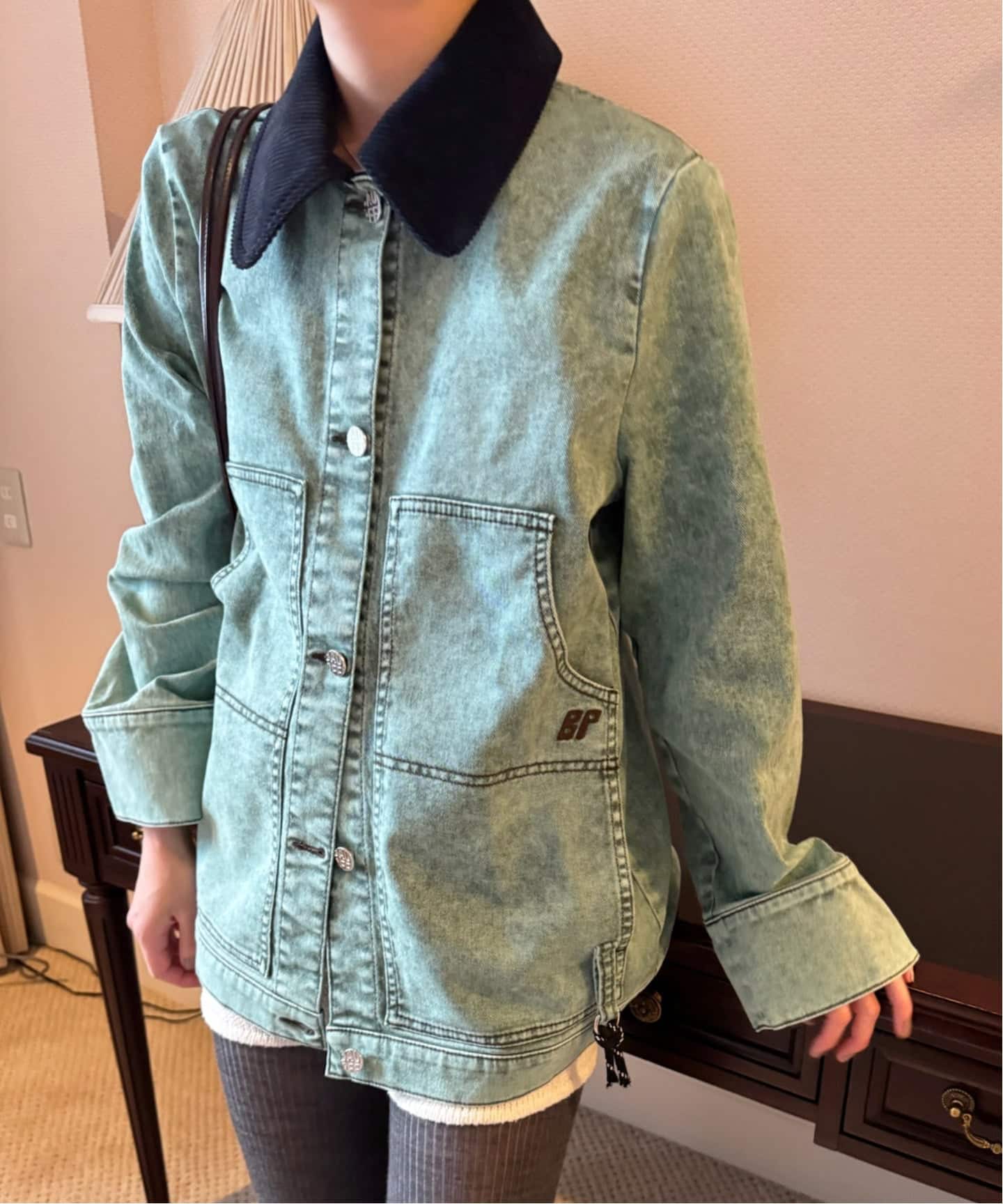 BAUM UND PFERDGARTEN デニム ジャケット／size 36 BAUM UND PFERDGARTEN/バウム ウンド ヘルガーデン】PRE デニム