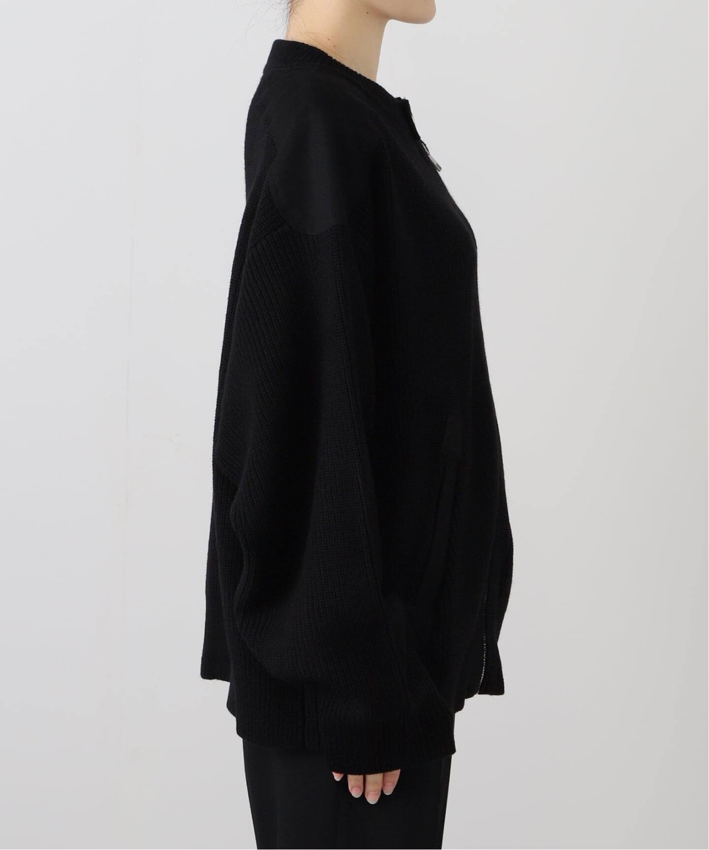 gimaguas ニットジップジャケット 黒 S 新品タグ付 gimaguas/ギマガス】GUIDO ZIP UP JACKET（その他ジャケット・スーツ