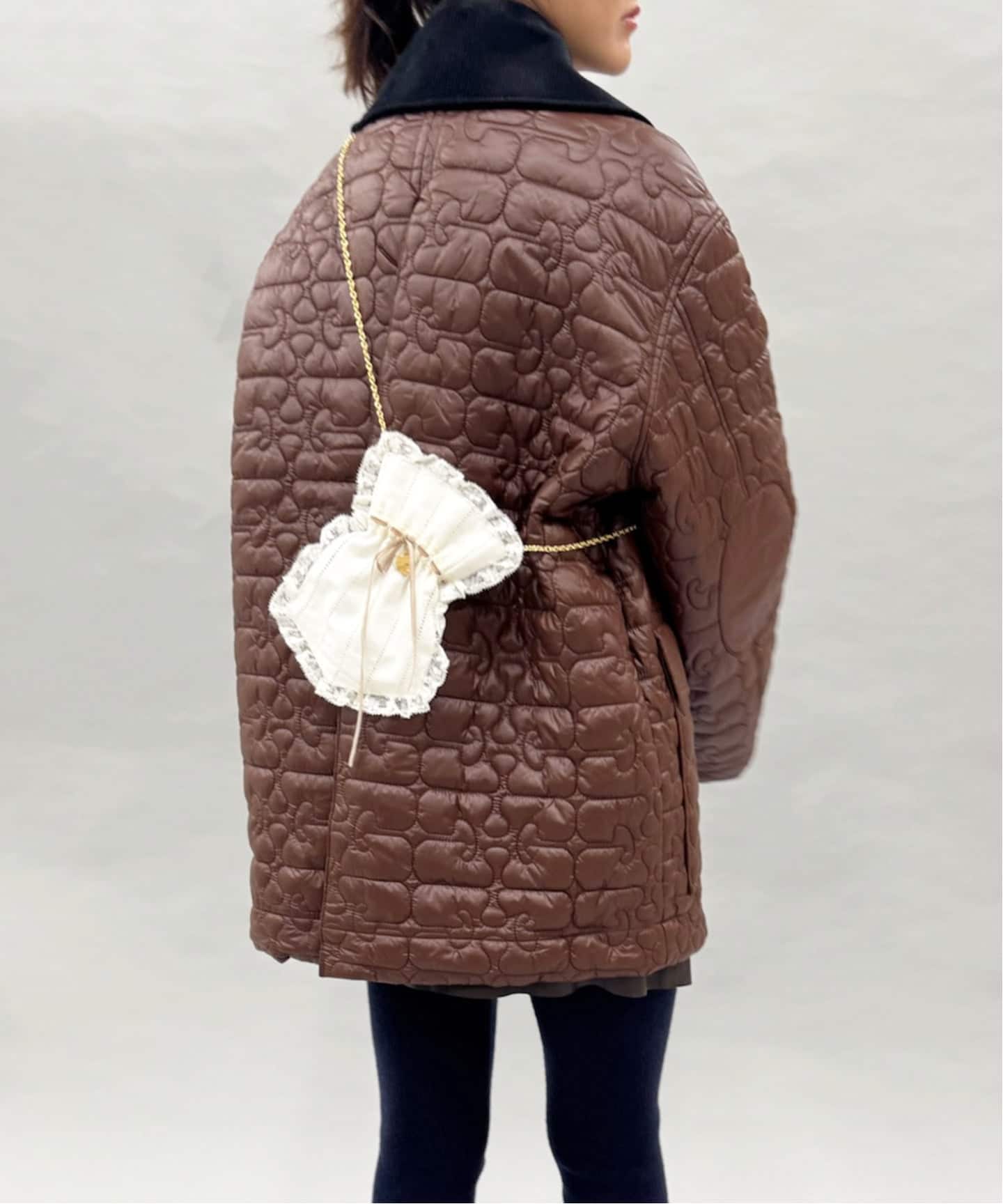 GANNI/ガニー】キルティングジャケット（その他ブルゾン／アウター