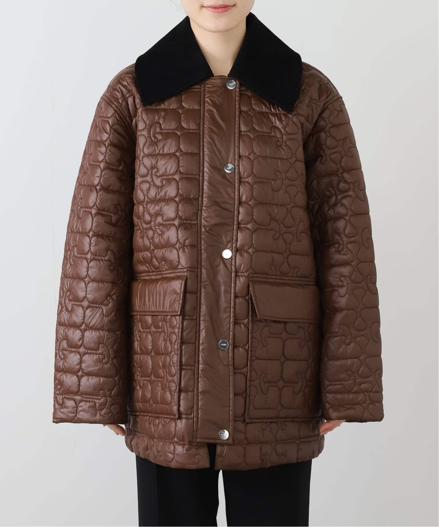 GANNI/ガニー】キルティングジャケット（その他ブルゾン／アウター