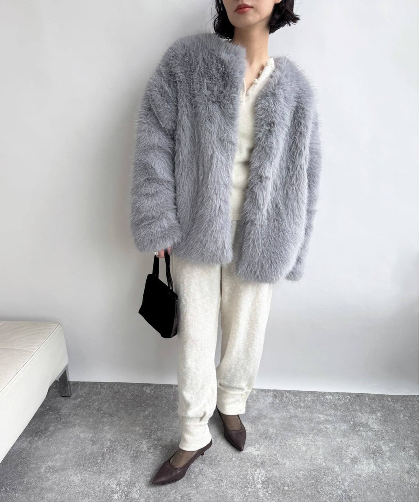 GHOSPELL/ゴスペル】Rylee Faux Fur Coat（その他ブルゾン／アウター